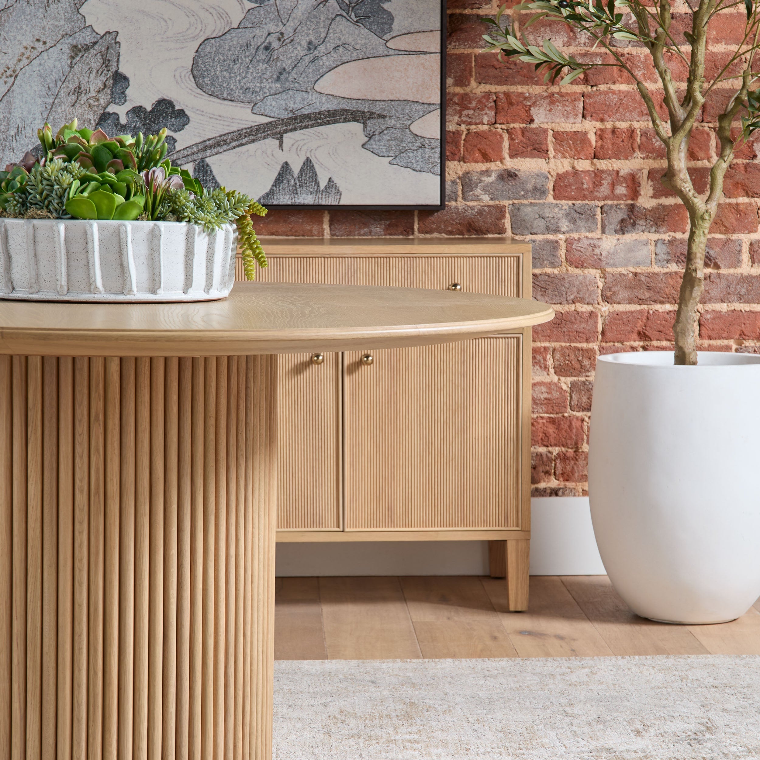 Highland Media Sideboard-Consoles + Sideboards-StyleMeGHD