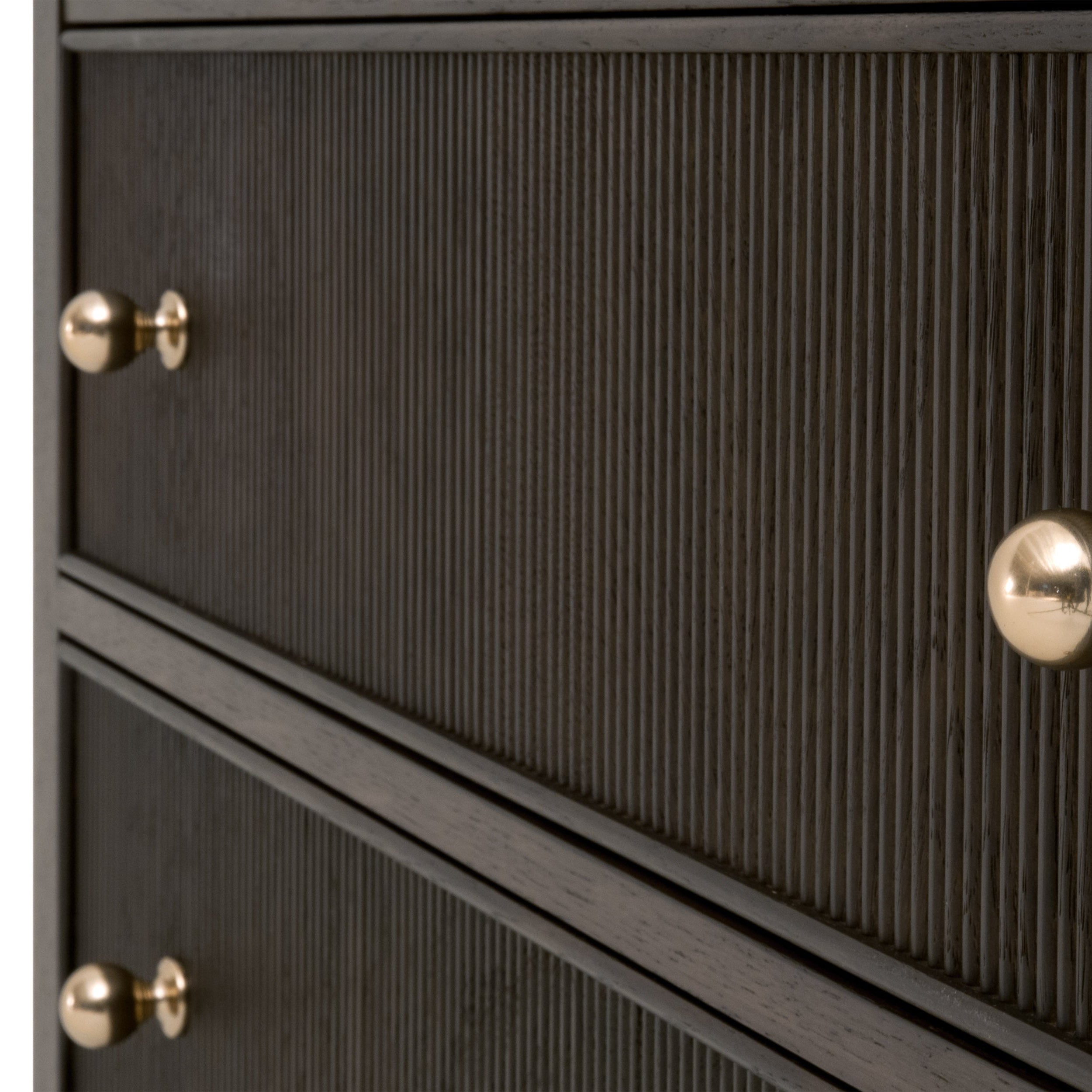 Highland Open Shelf 2-Drawer Nightstand