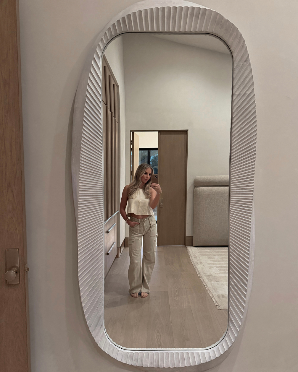 textured mirror