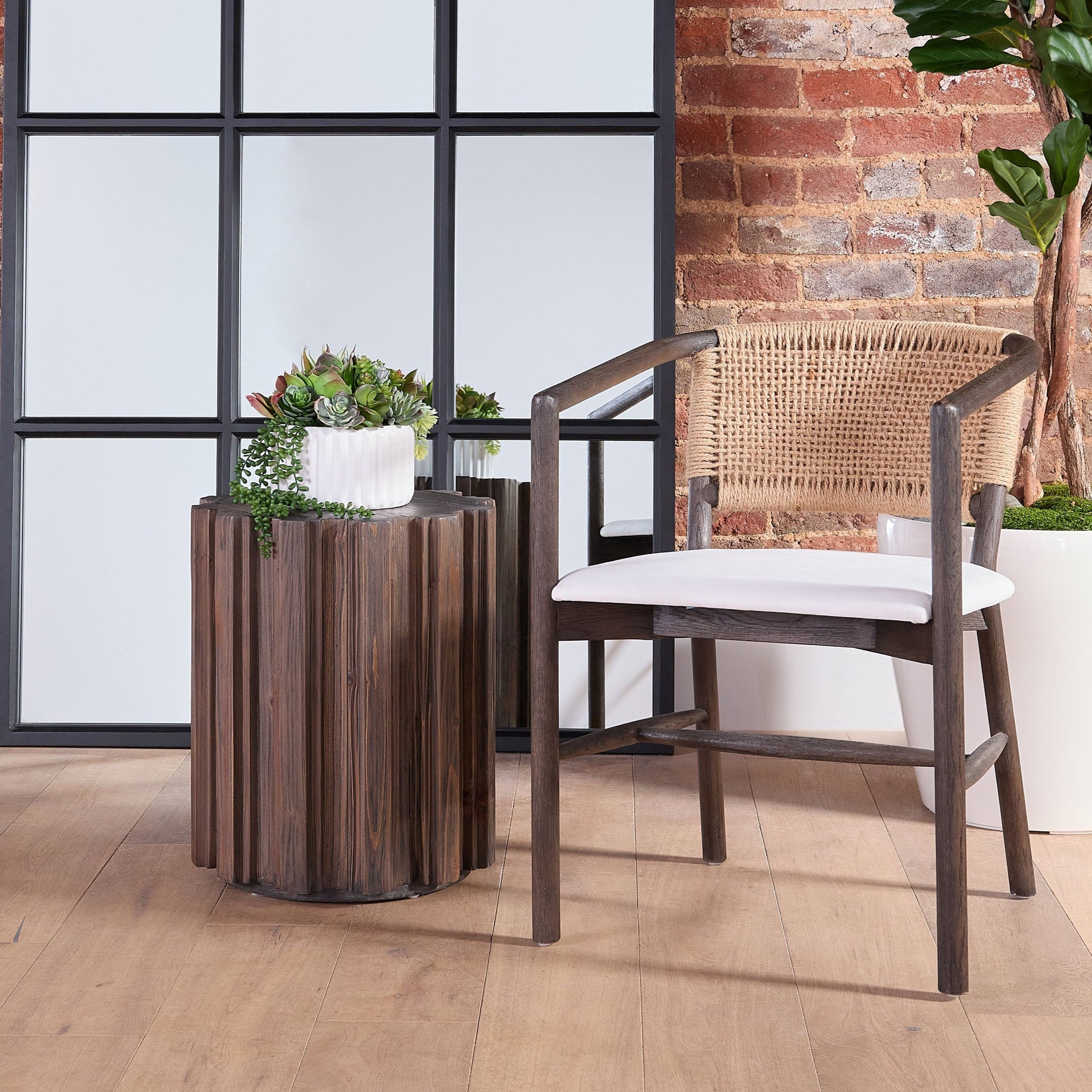 Juxtaposition Accent Chair