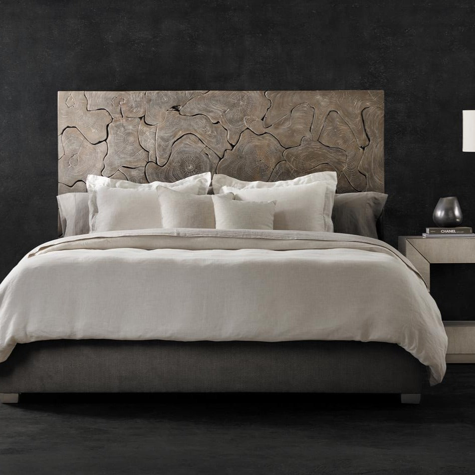 Calvin Fabric Panel Bed