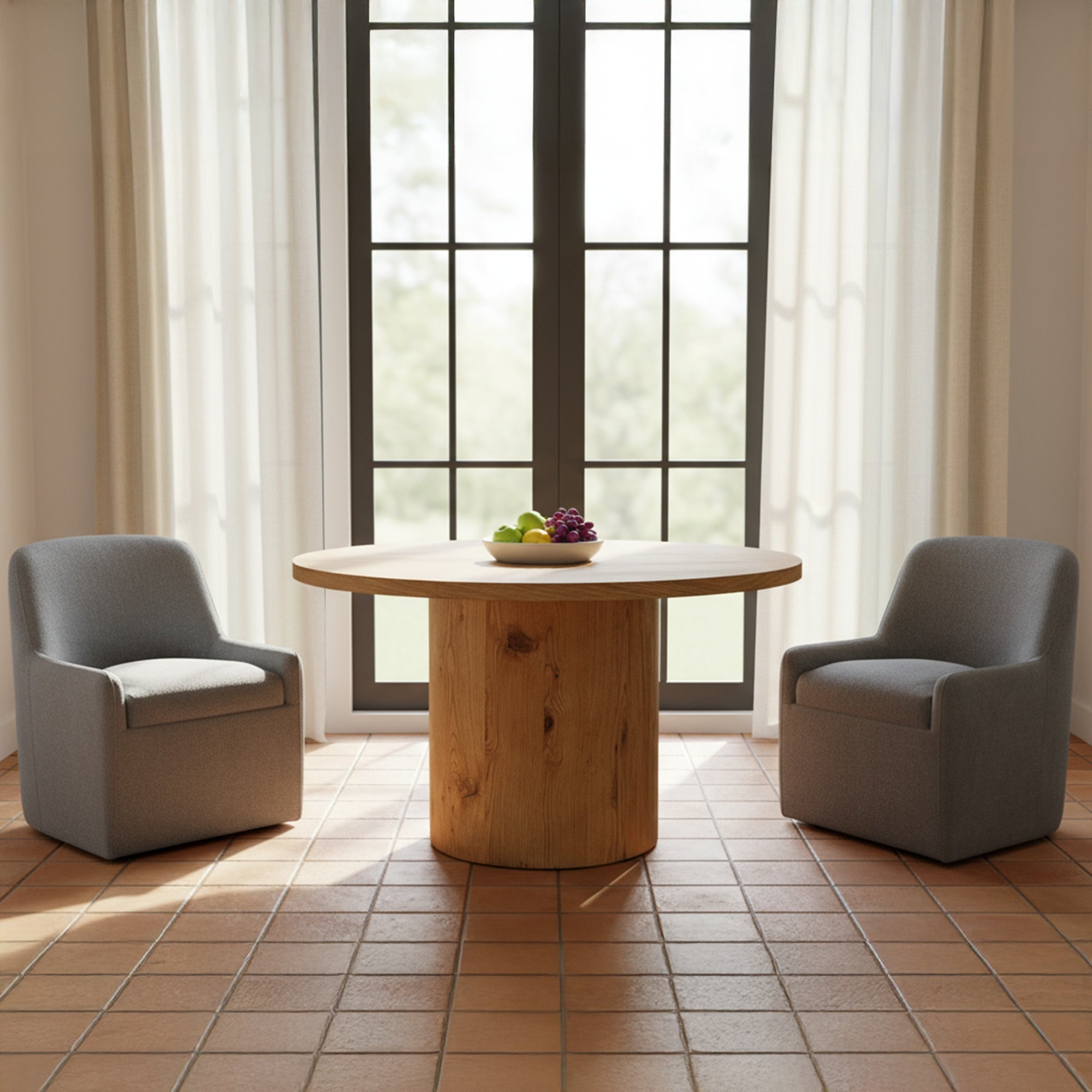 Mara Rolling Dining Chair