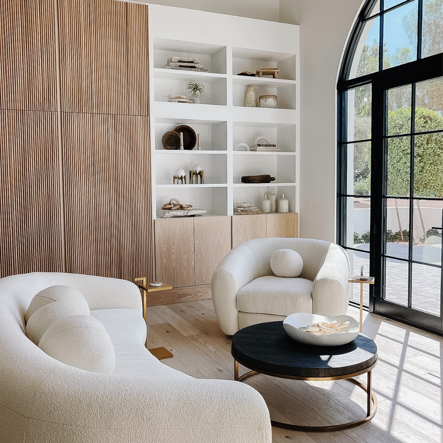 Lori Harder's home office makeover by Guided Home Design