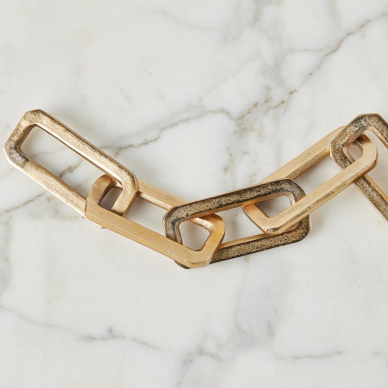 Margot Gold Metal Link - StyleMeGHD - Decorative Objects