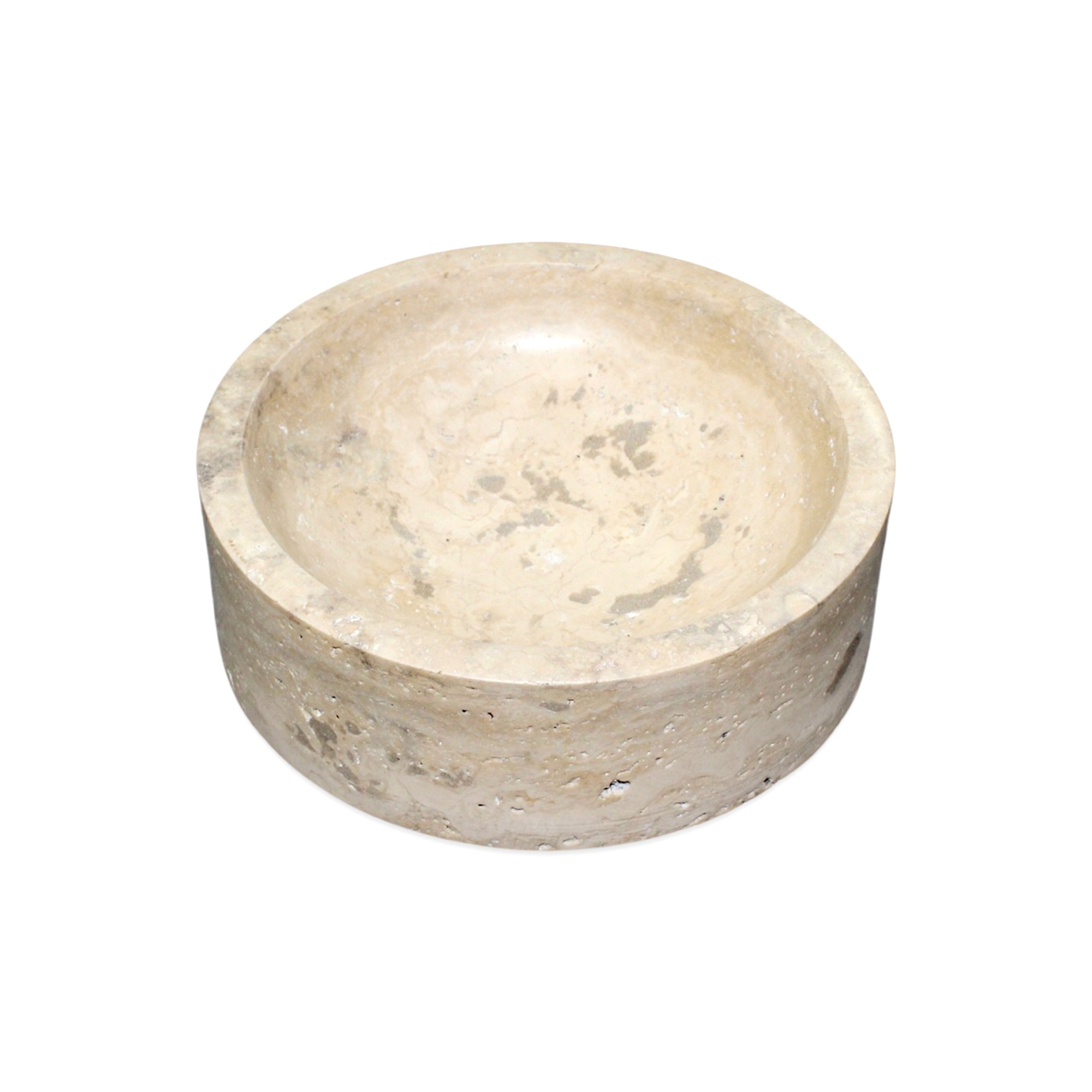 Malachi Travertine Bowl