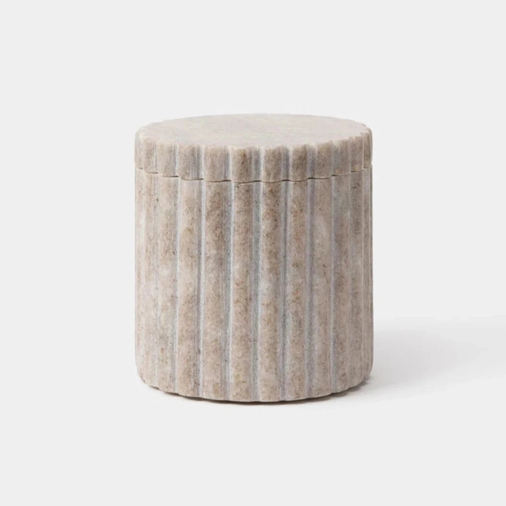 Maya Marble Canister