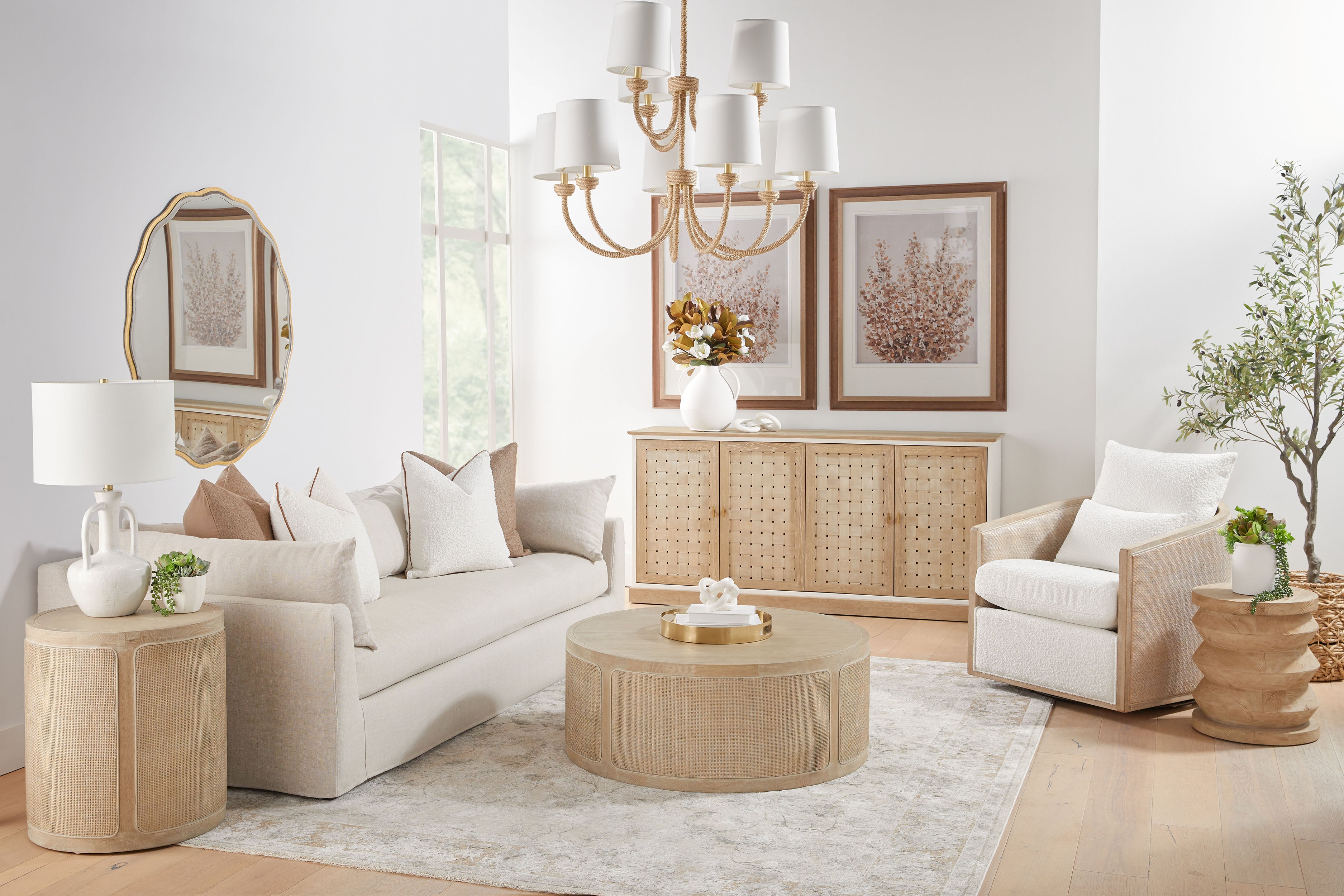 Macie Swivel Club Chair