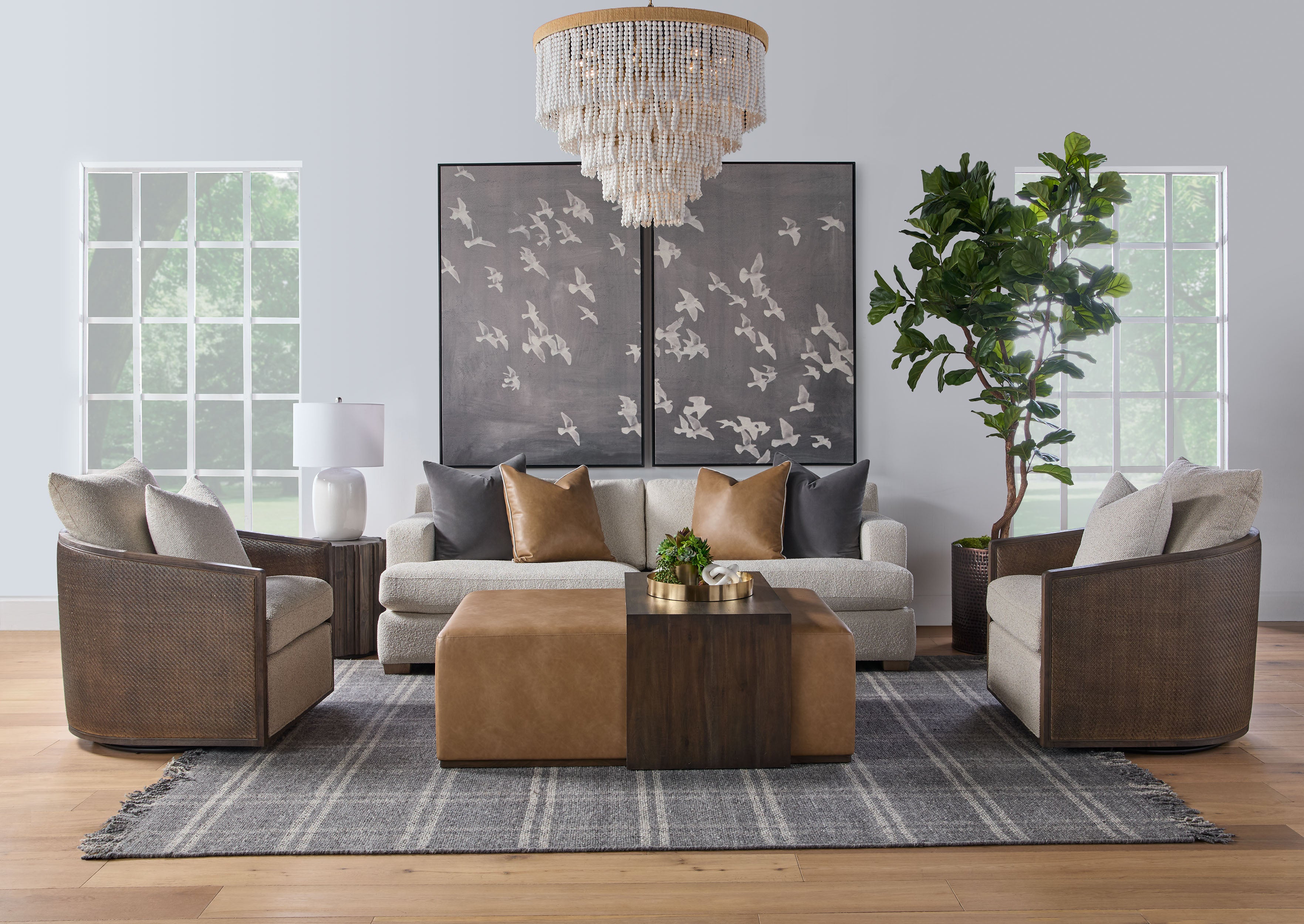 Macie Swivel Club Chair-Chairs-StyleMeGHD