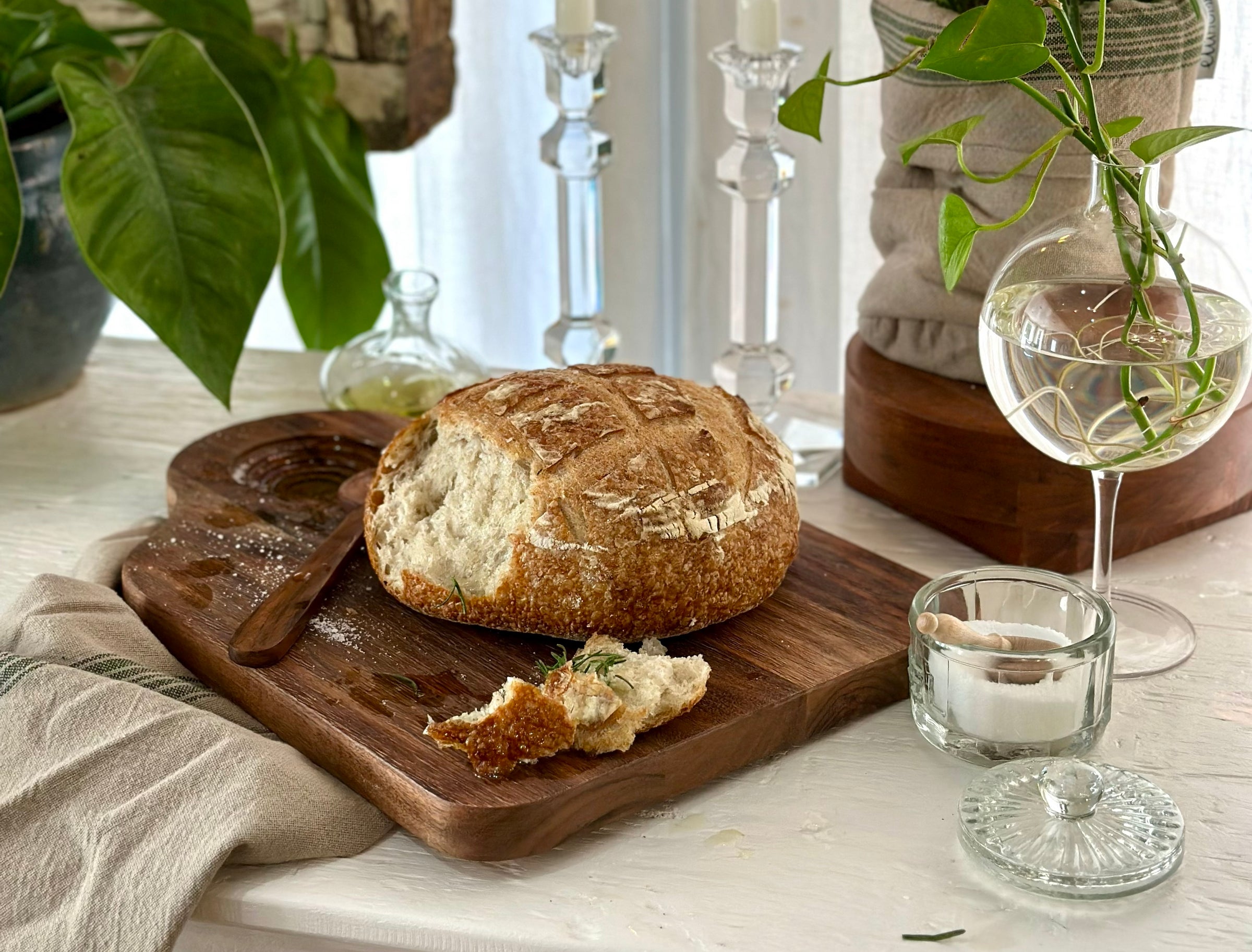 Dutch Dipping Board with Scoop