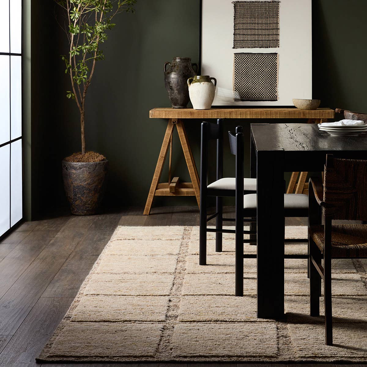 Tansu Hand-Knotted Rug