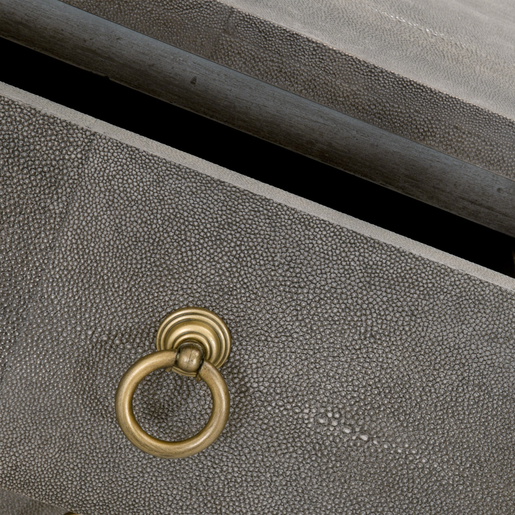 Strand Shagreen 3-Drawer Nightstand