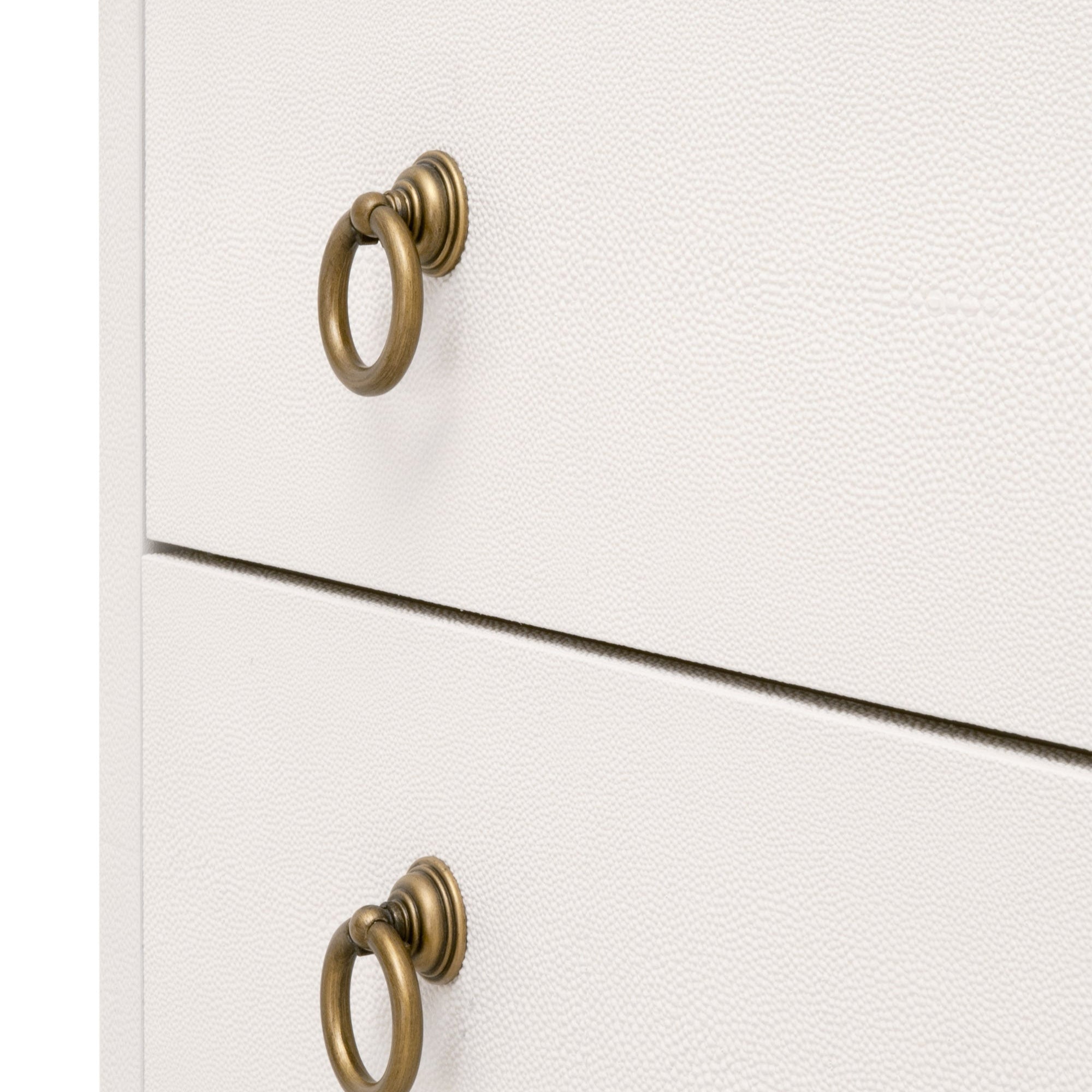 Strand Shagreen 3-Drawer Nightstand-Nightstands-StyleMeGHD