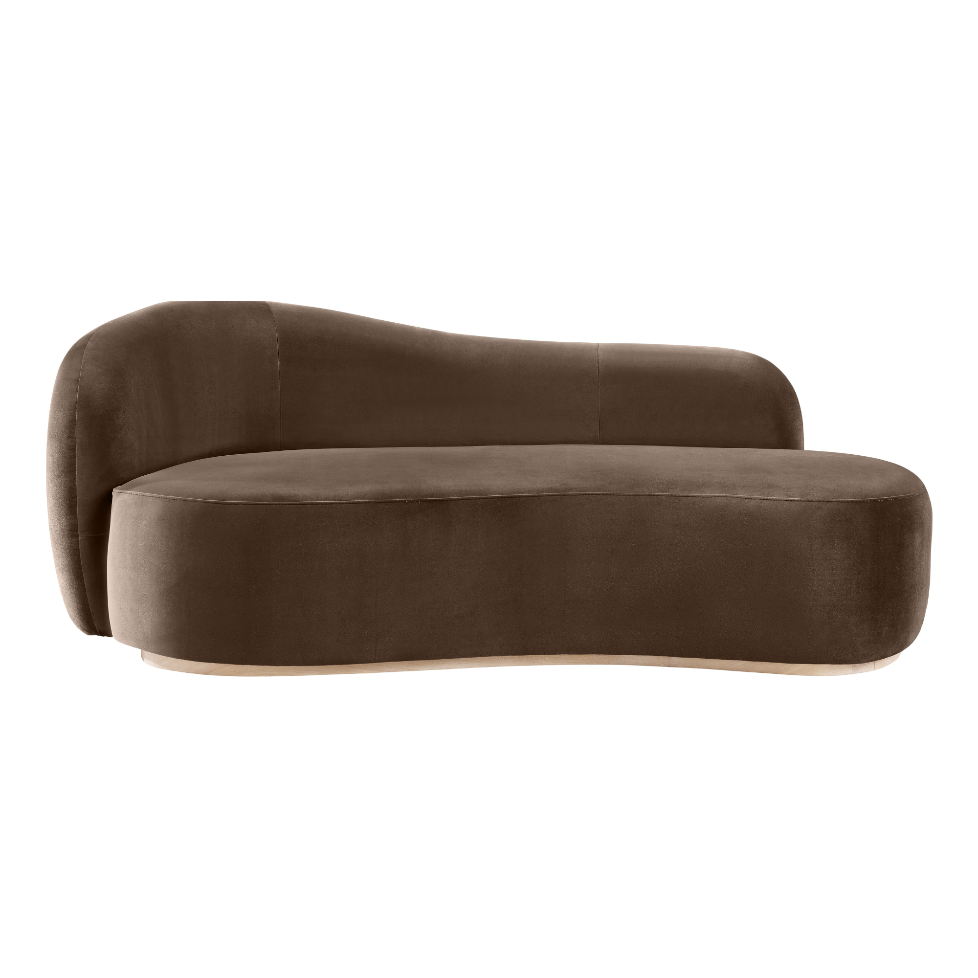 Soso Velvet Chaise Sofa
