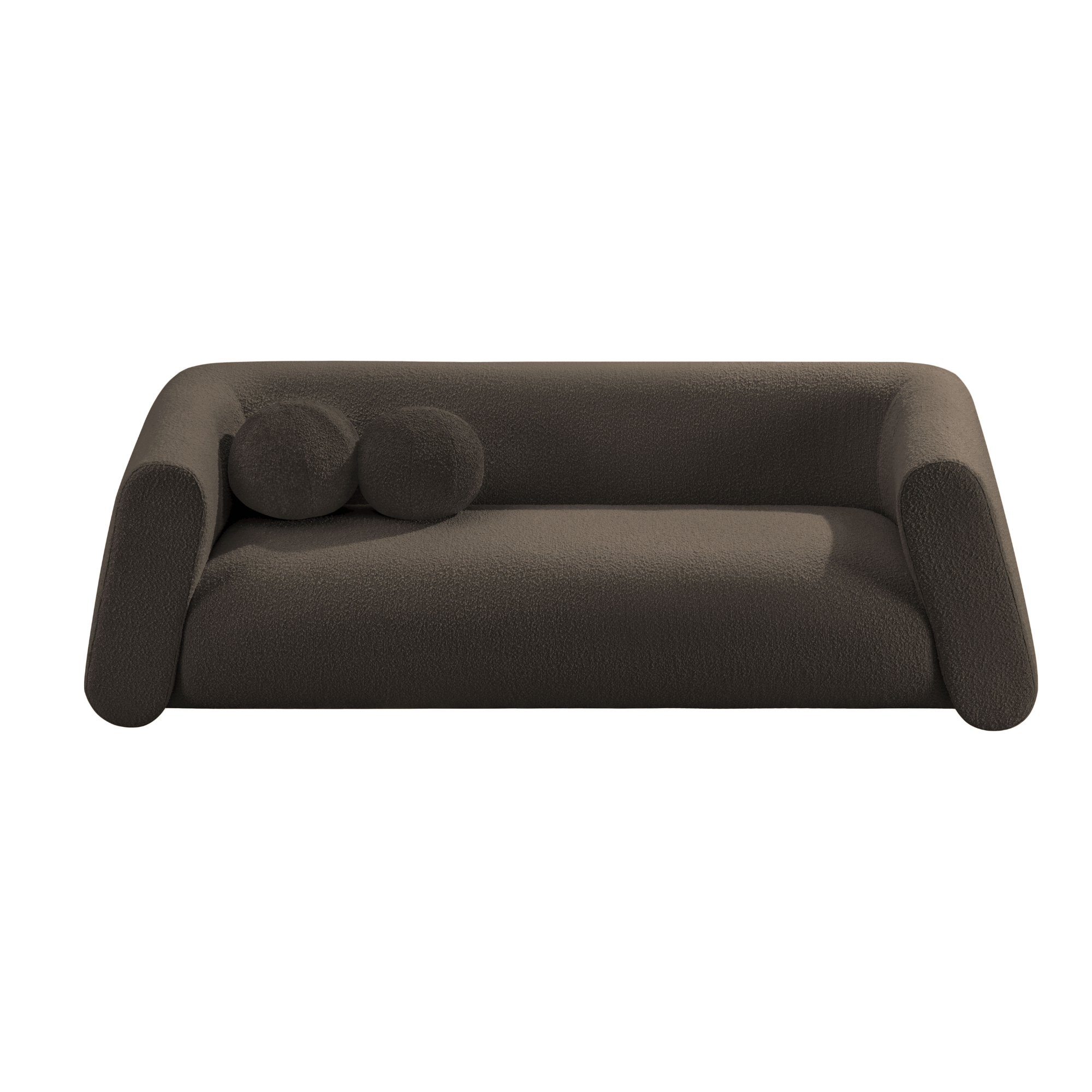 Abbott Boucle Upholstered Sofa