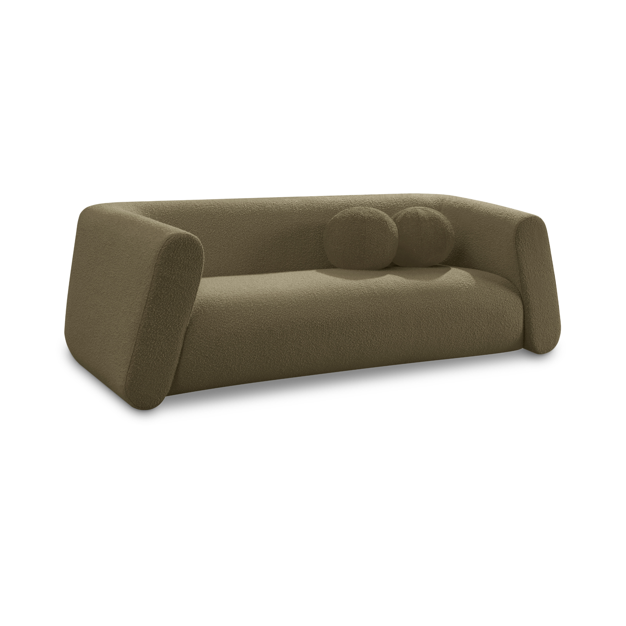 Abbott Boucle Upholstered Sofa