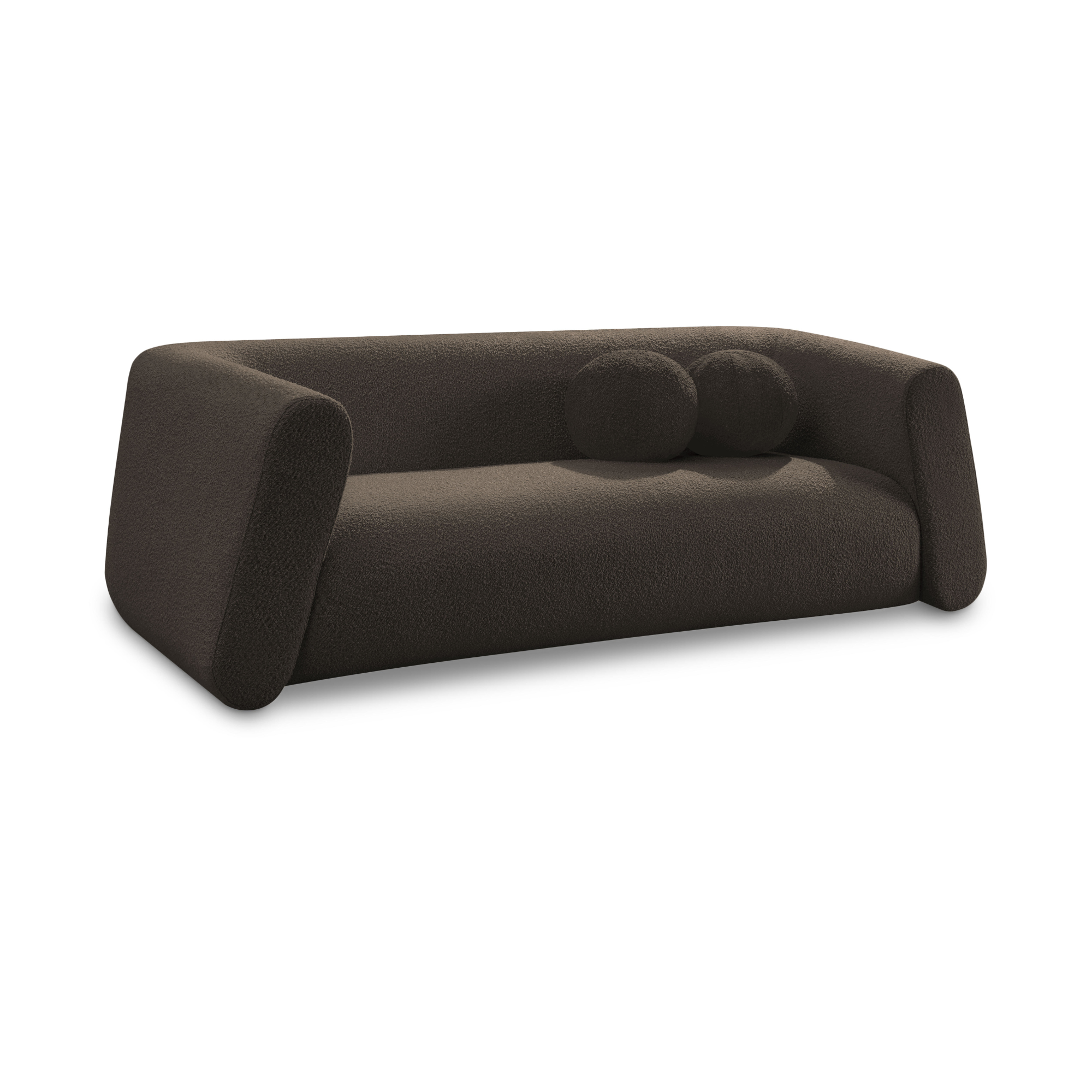 Abbott Boucle Upholstered Sofa