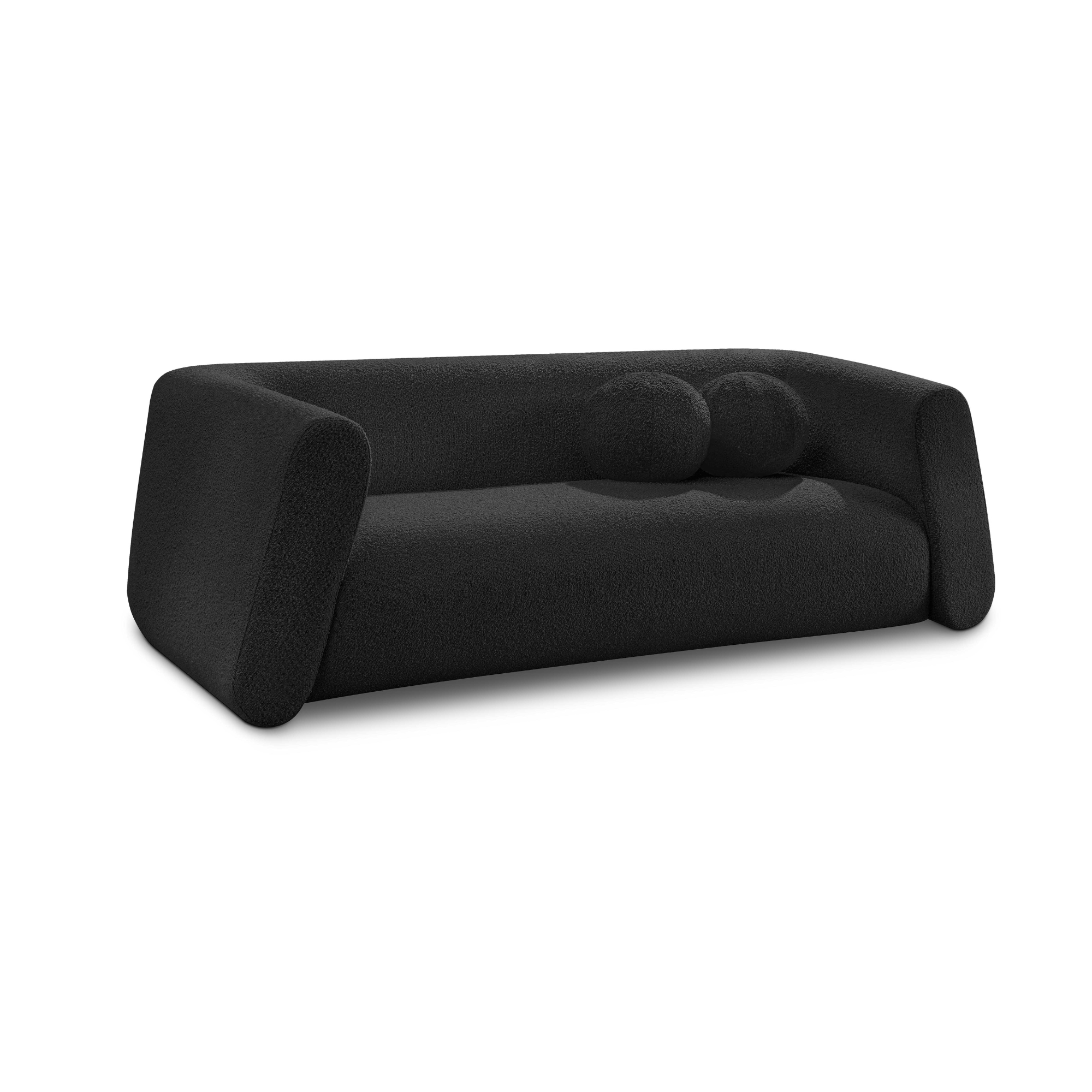 Abbott Boucle Upholstered Sofa