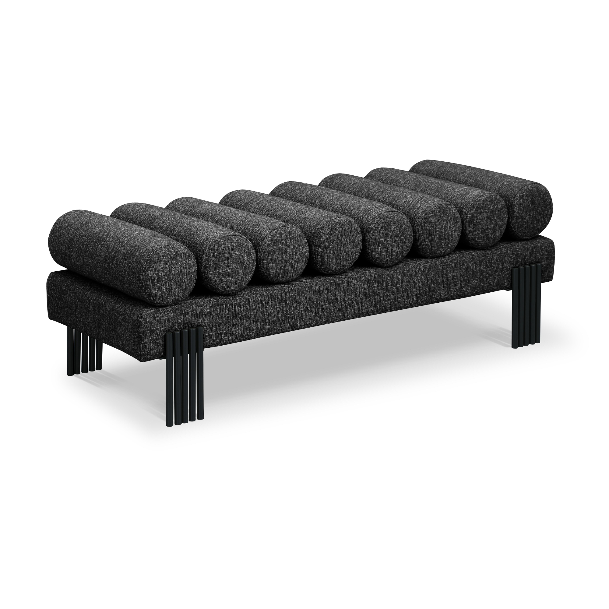 Akela Linen Upholstered Bench