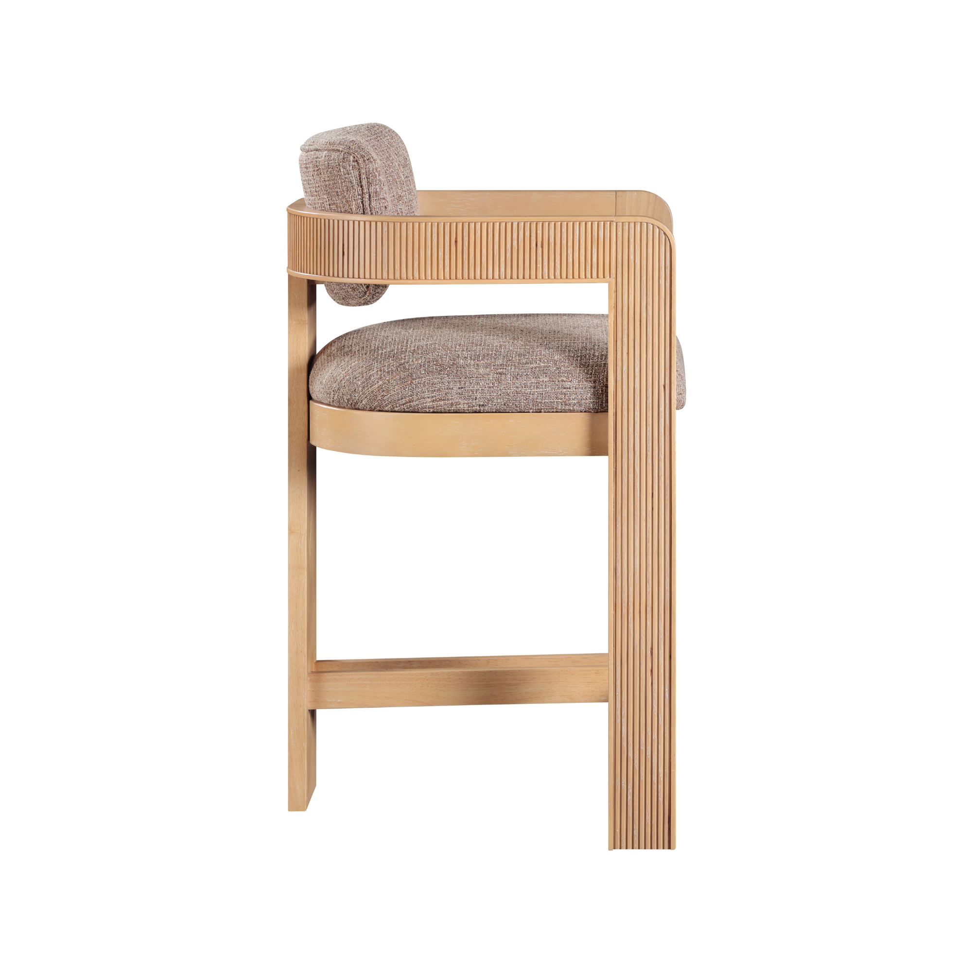Samara Linen Counter Stool