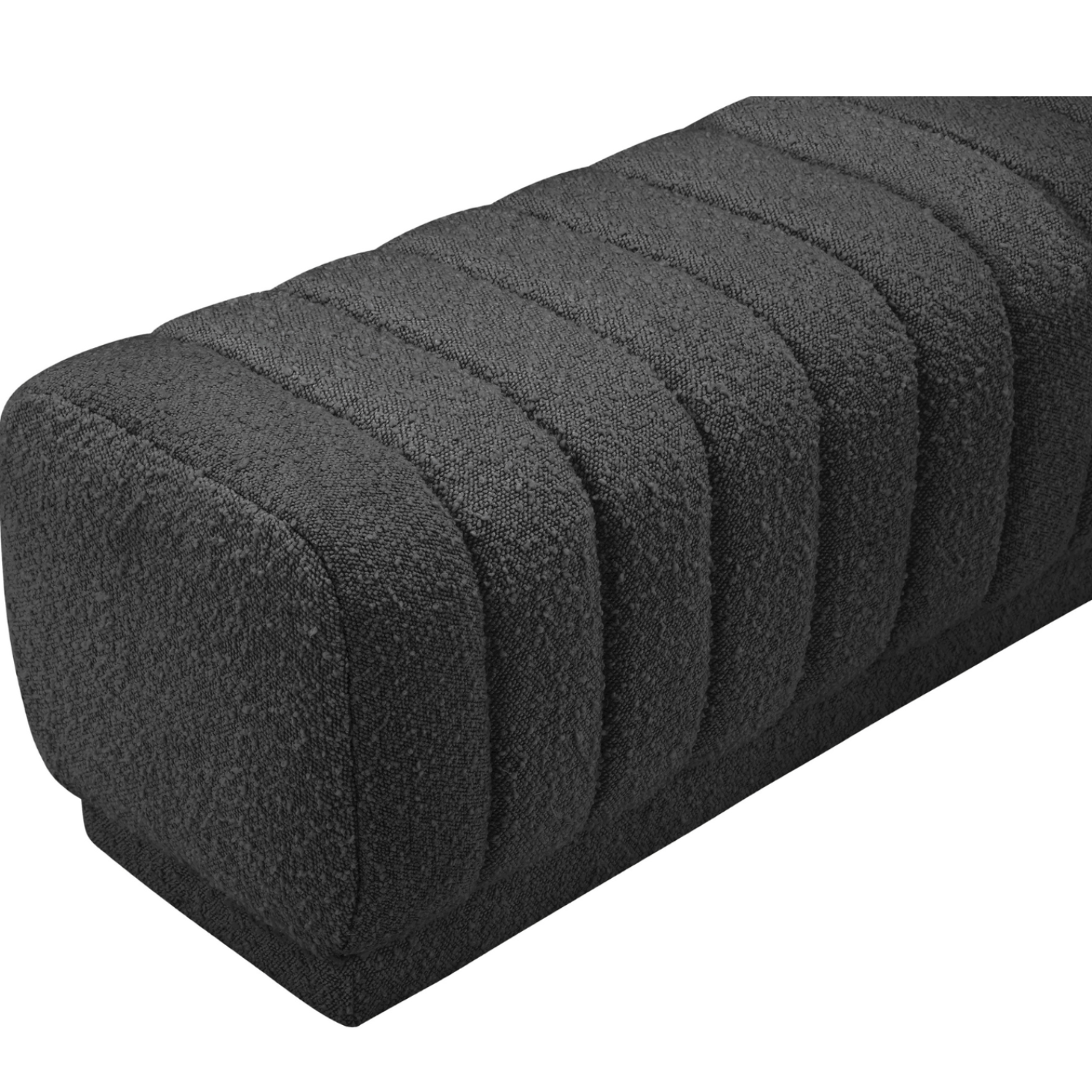 Harlow Boucle Upholstered Bench