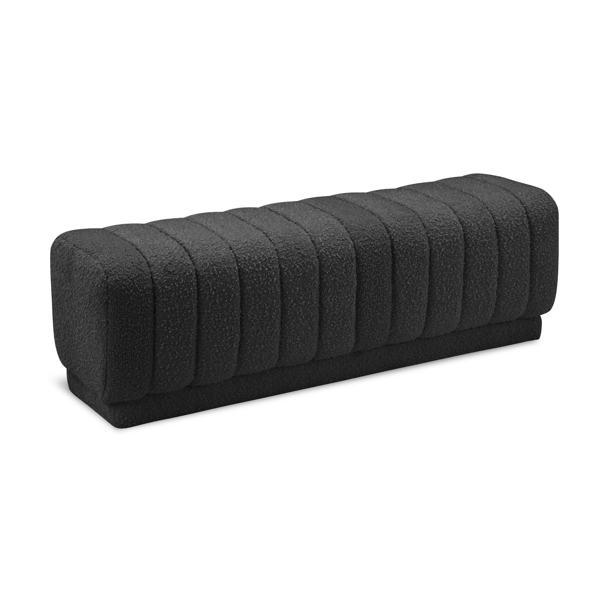 Harlow Boucle Upholstered Bench