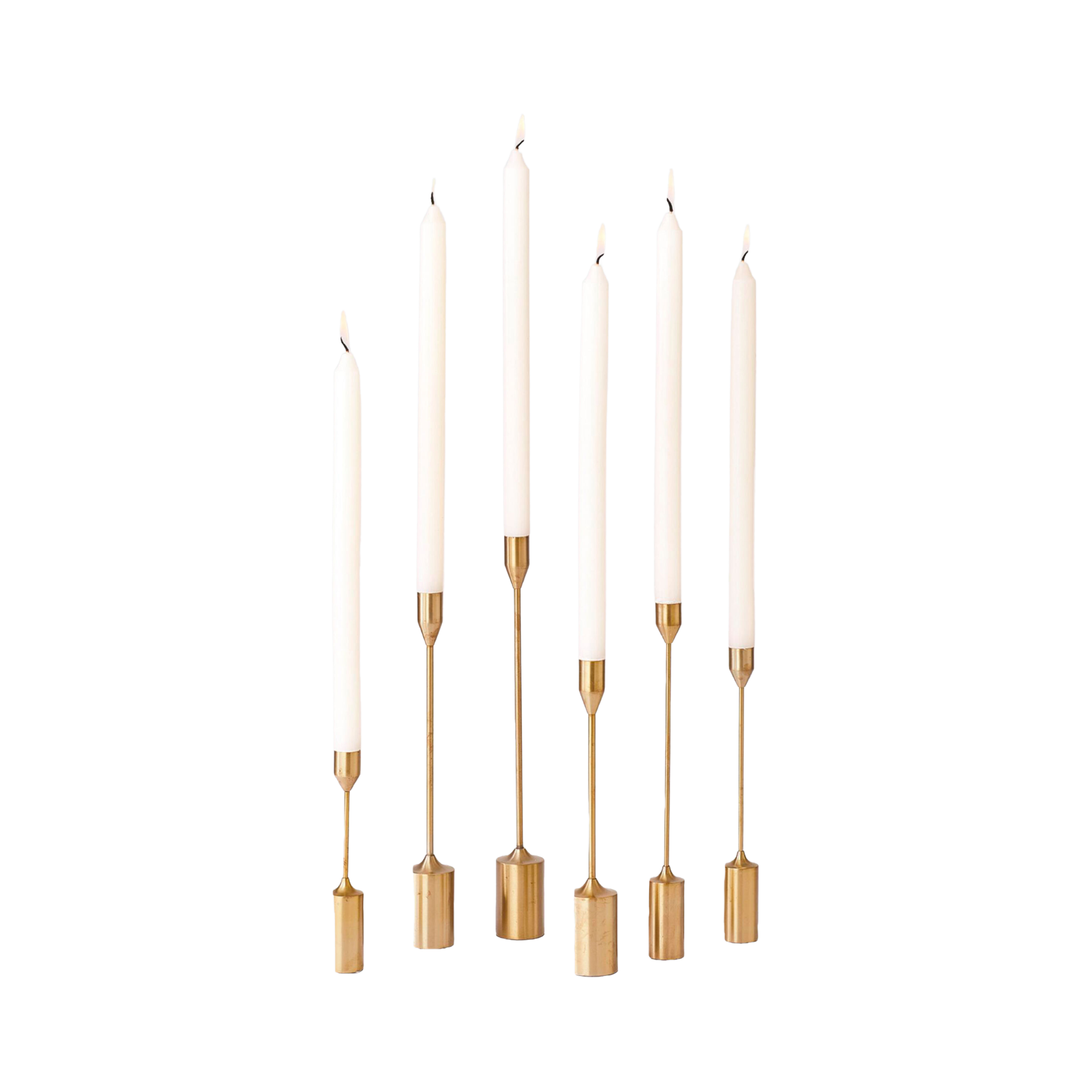 Milford Taper Candles, Set of 6
