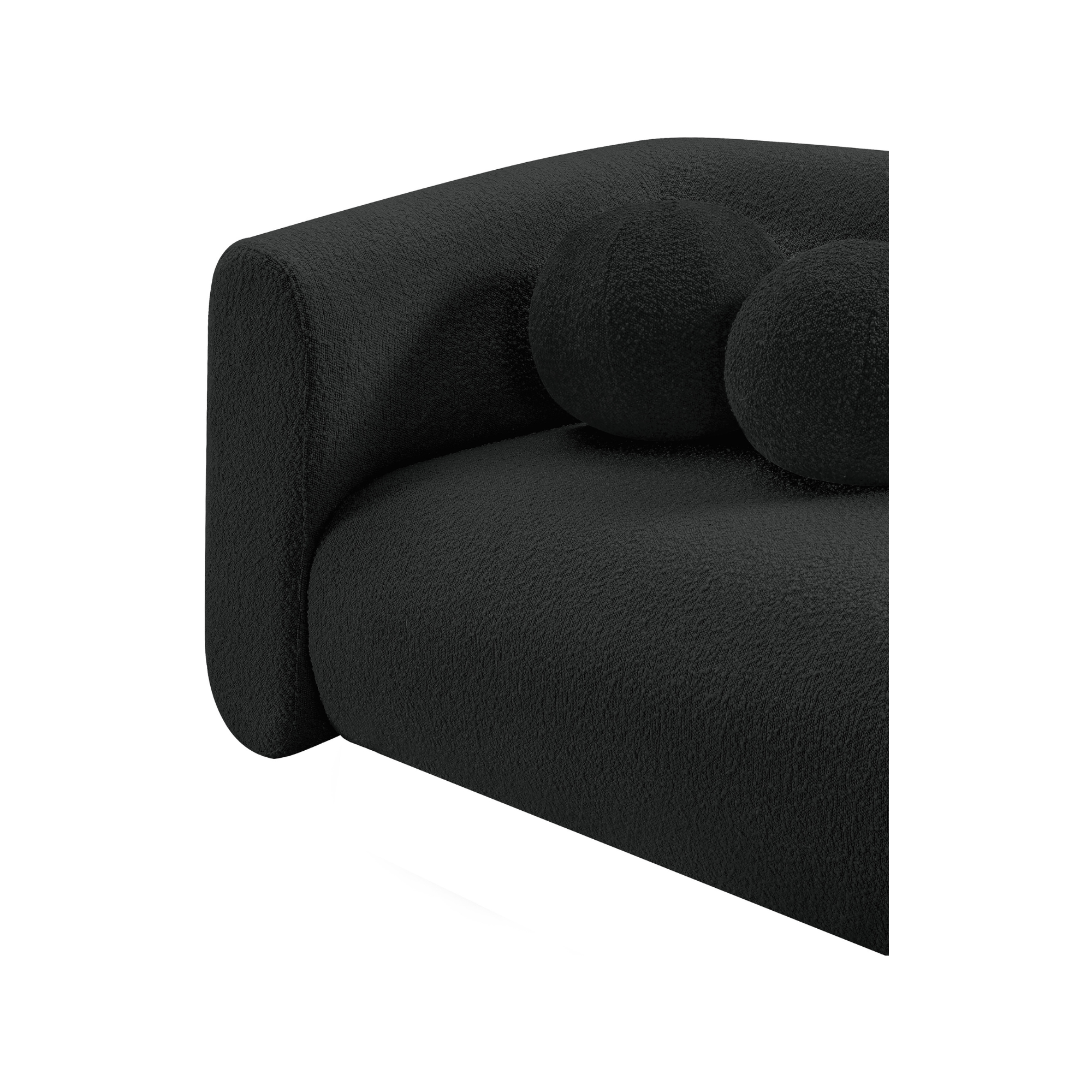 Abbott Boucle Upholstered Sofa