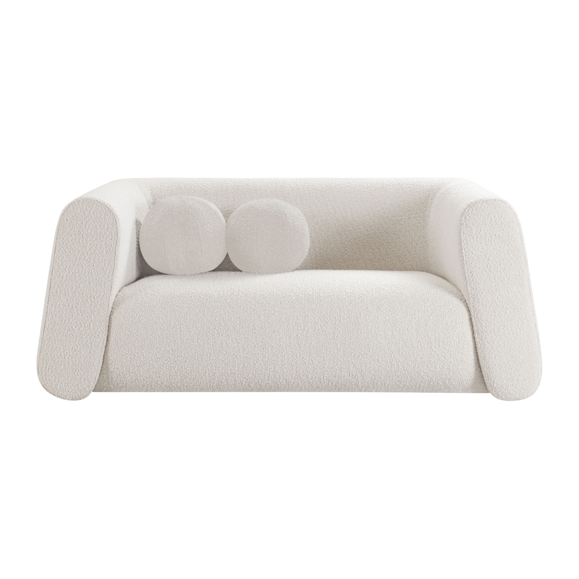 Abbott Boucle Upholstered Loveseat