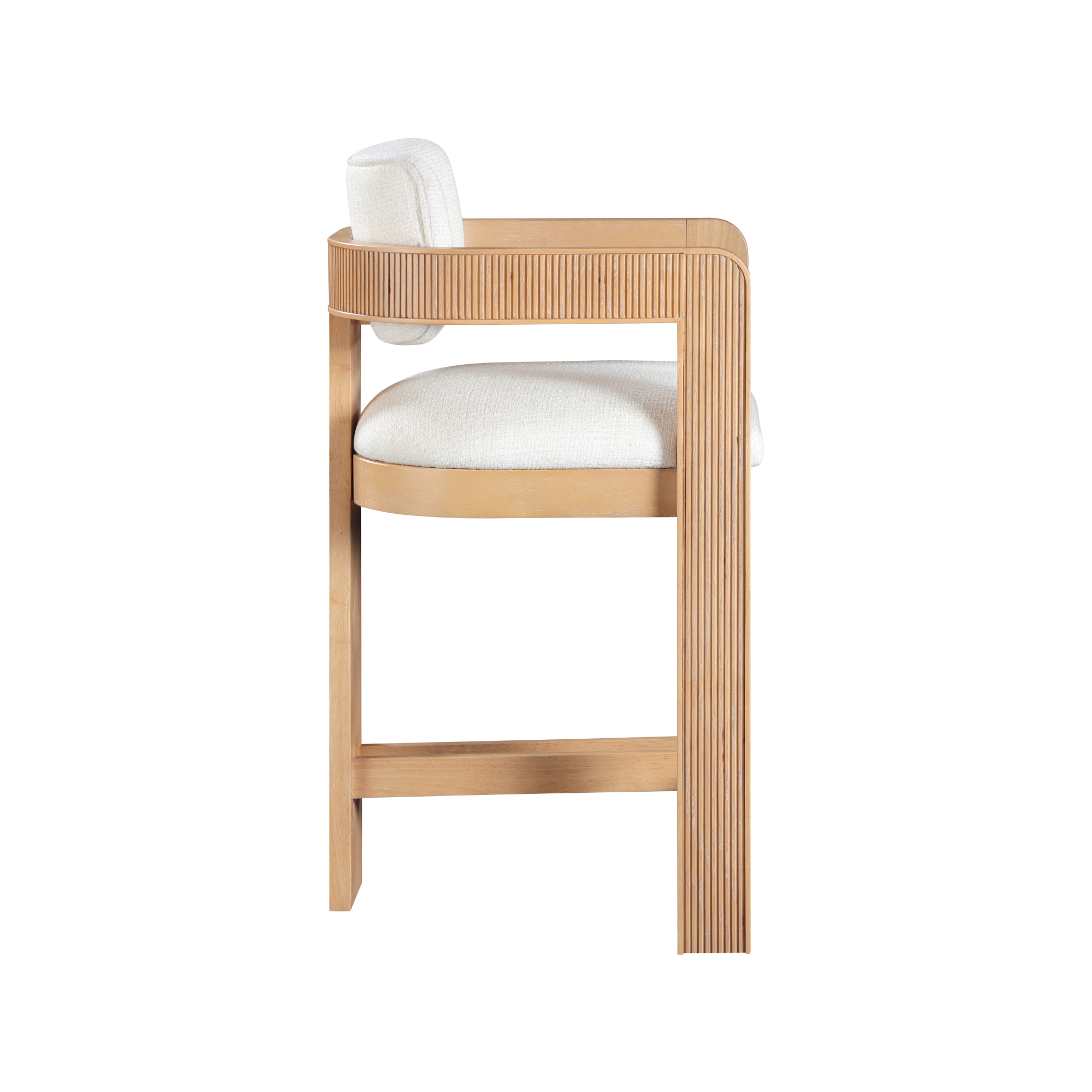 Samara Linen Counter Stool