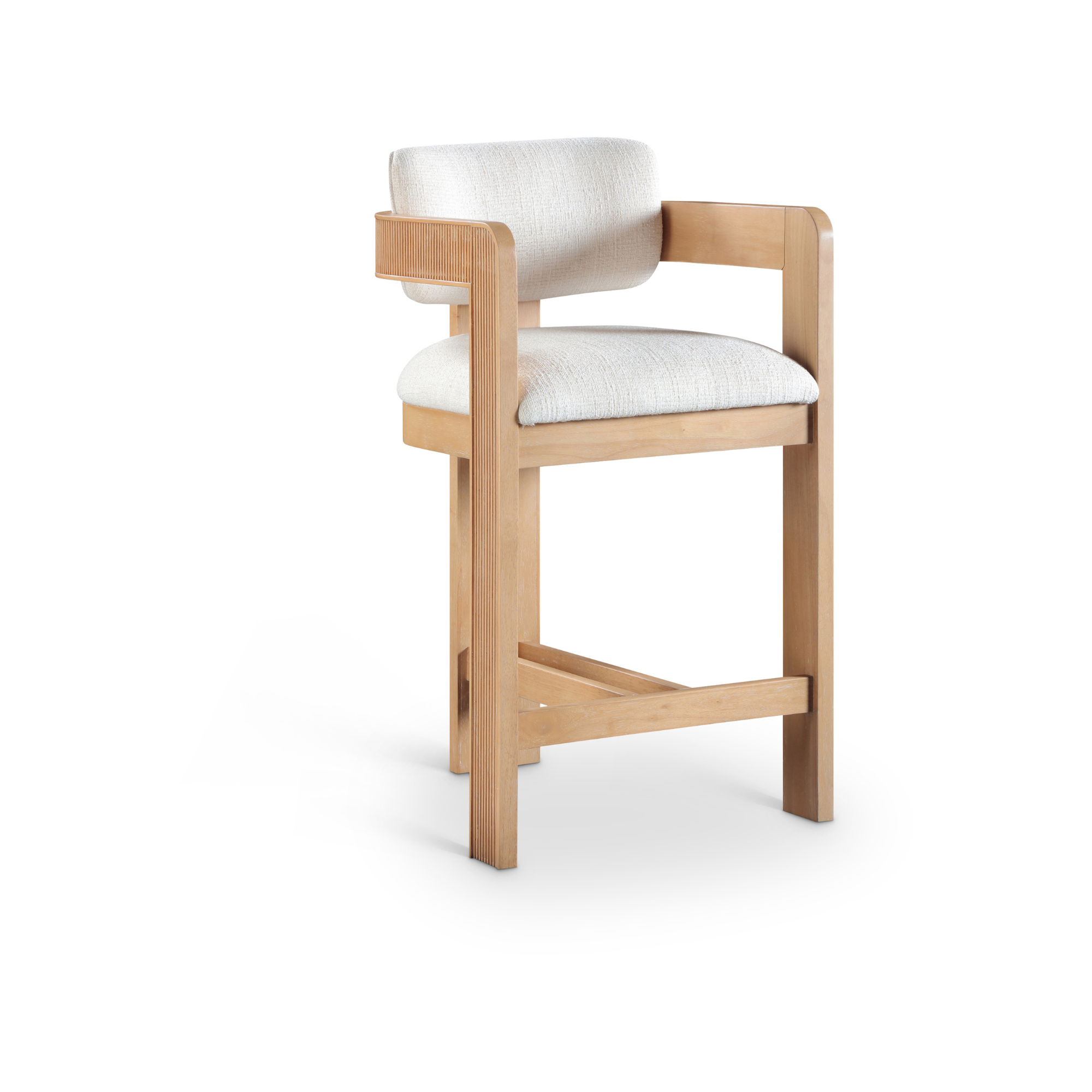 Samara Linen Counter Stool