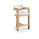 Samara Linen Counter Stool