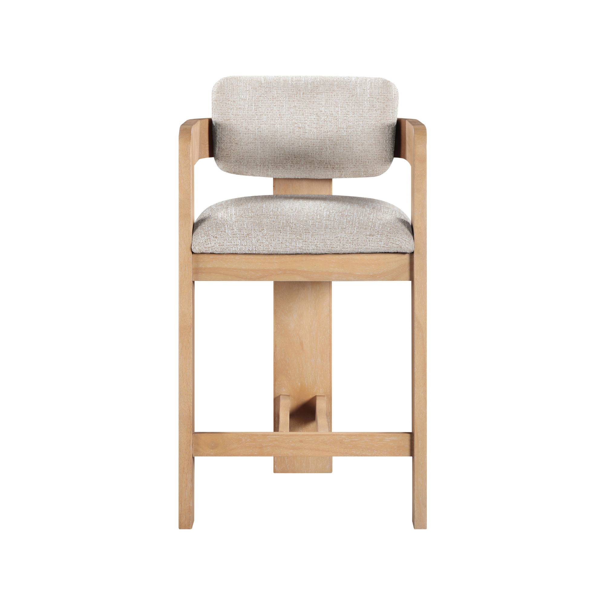 Samara Linen Counter Stool