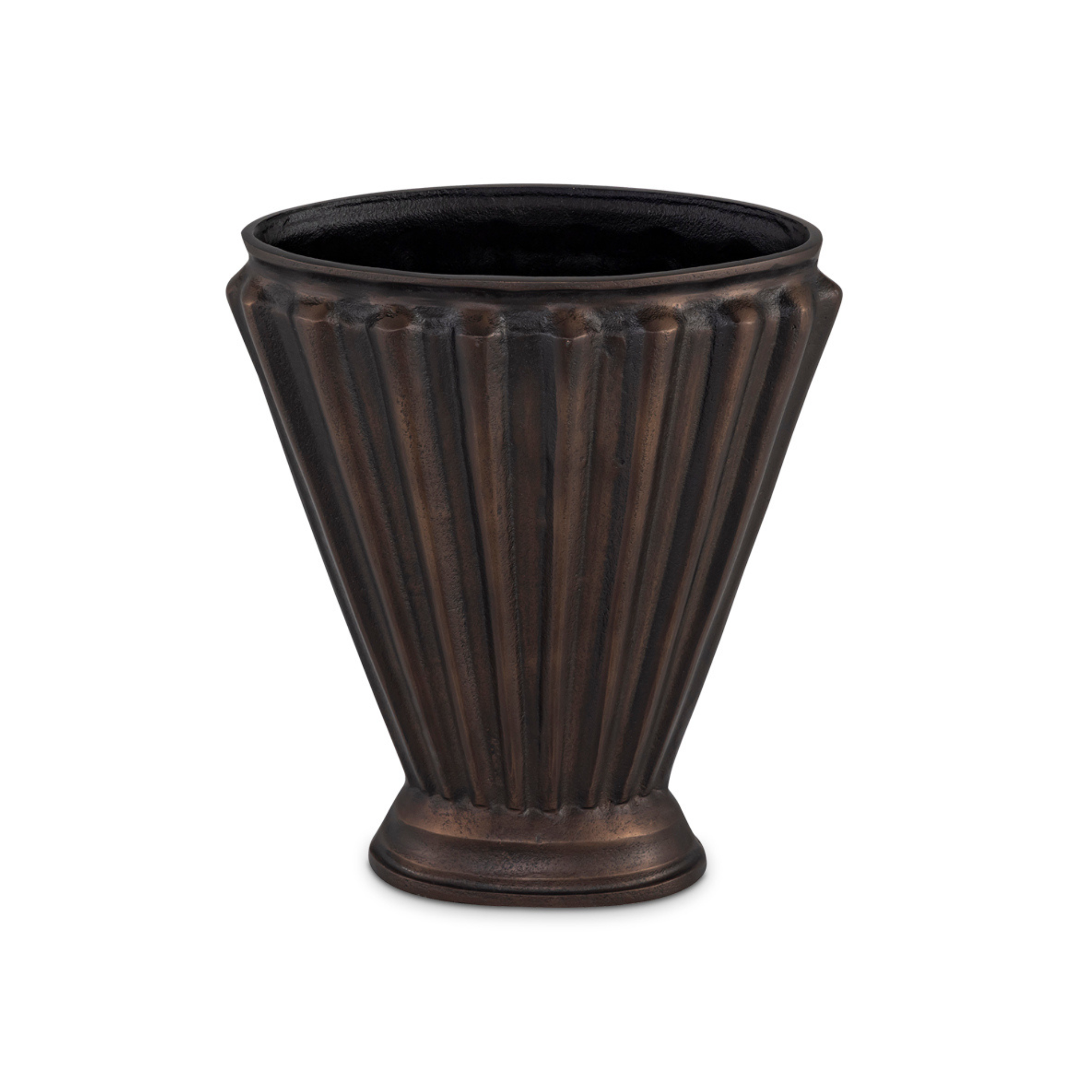 Jade Cast Aluminum Vase