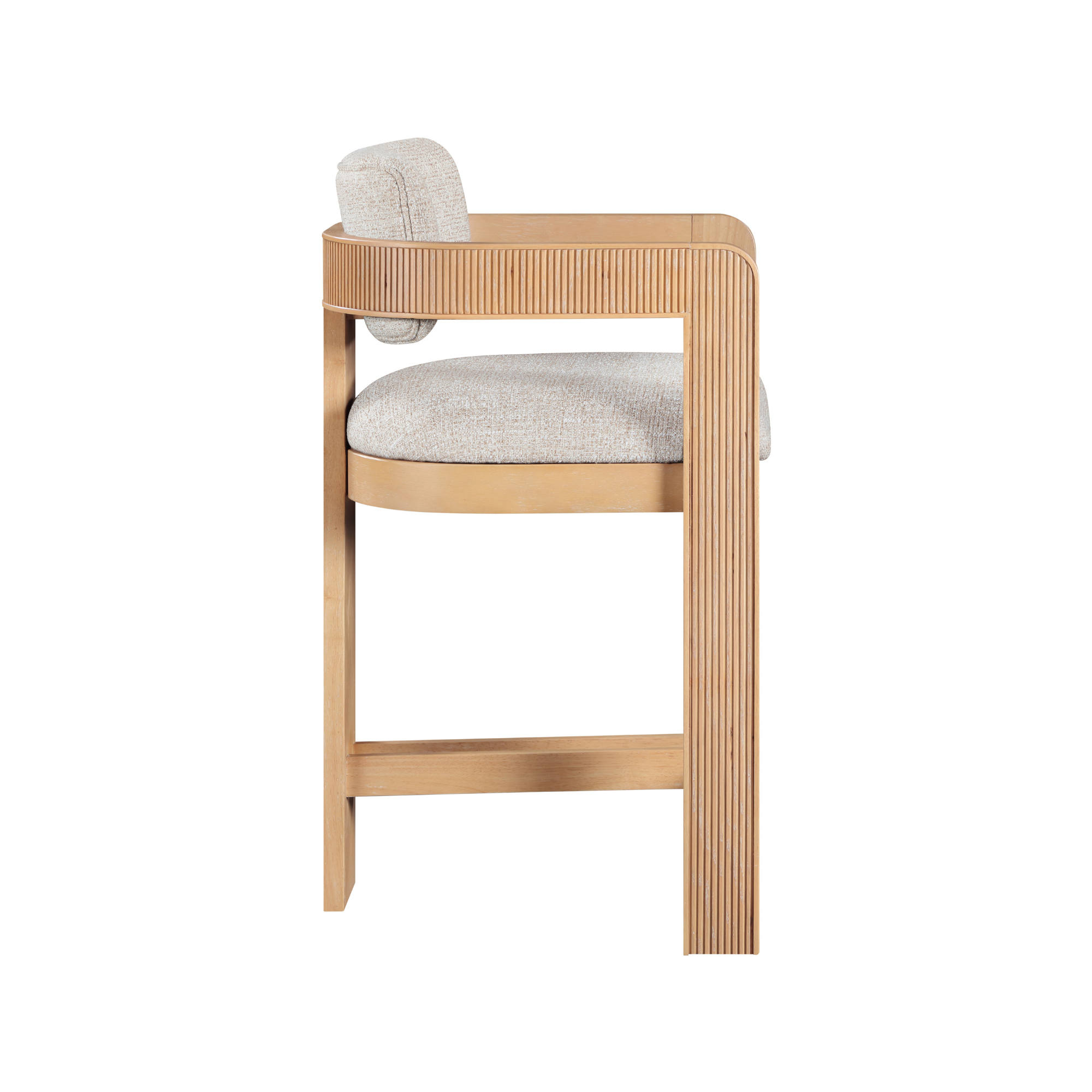 Samara Linen Counter Stool