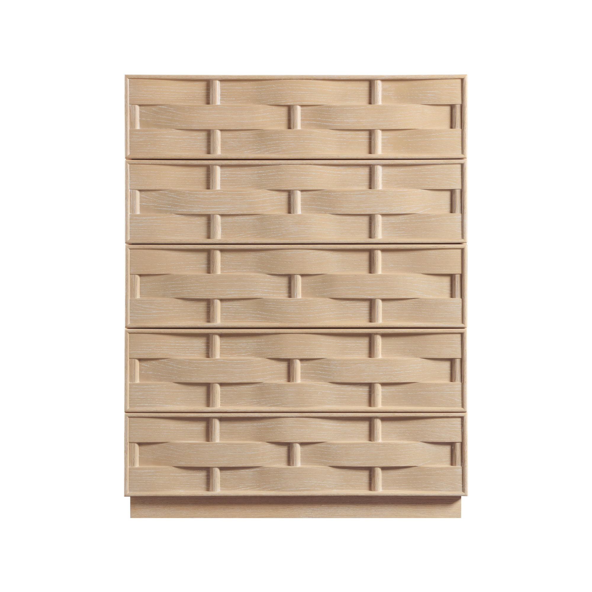 Weaver Oak Veneer Chest