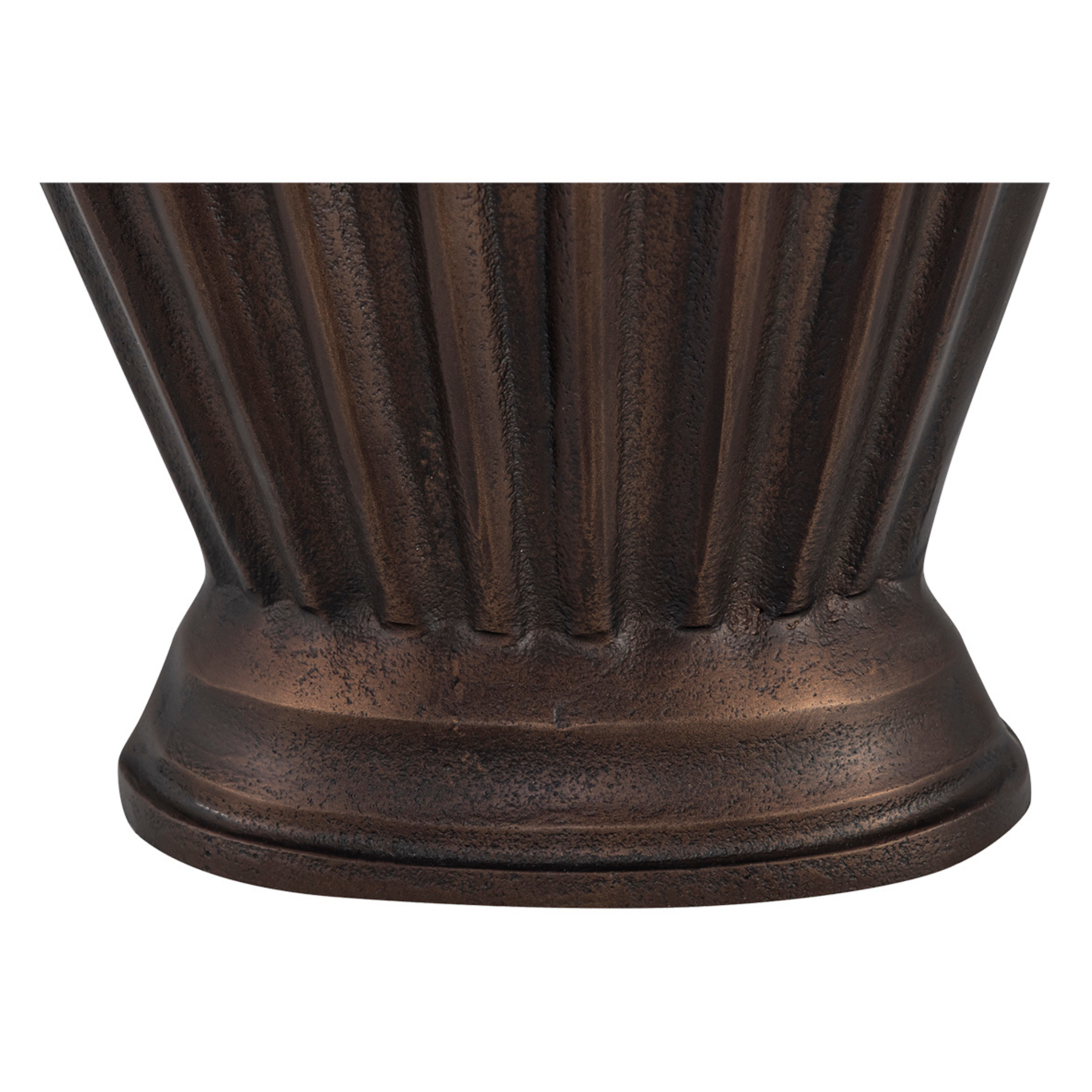 Jade Cast Aluminum Vase