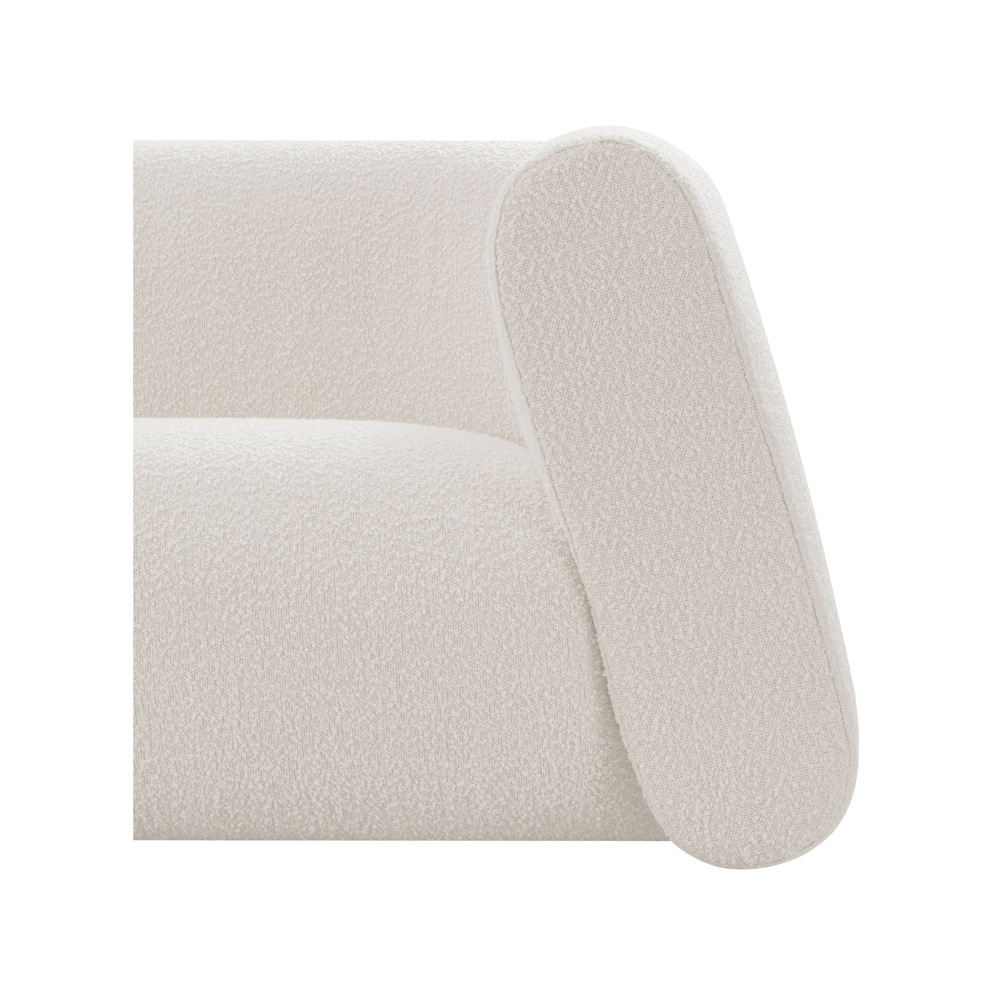 Abbott Boucle Upholstered Sofa