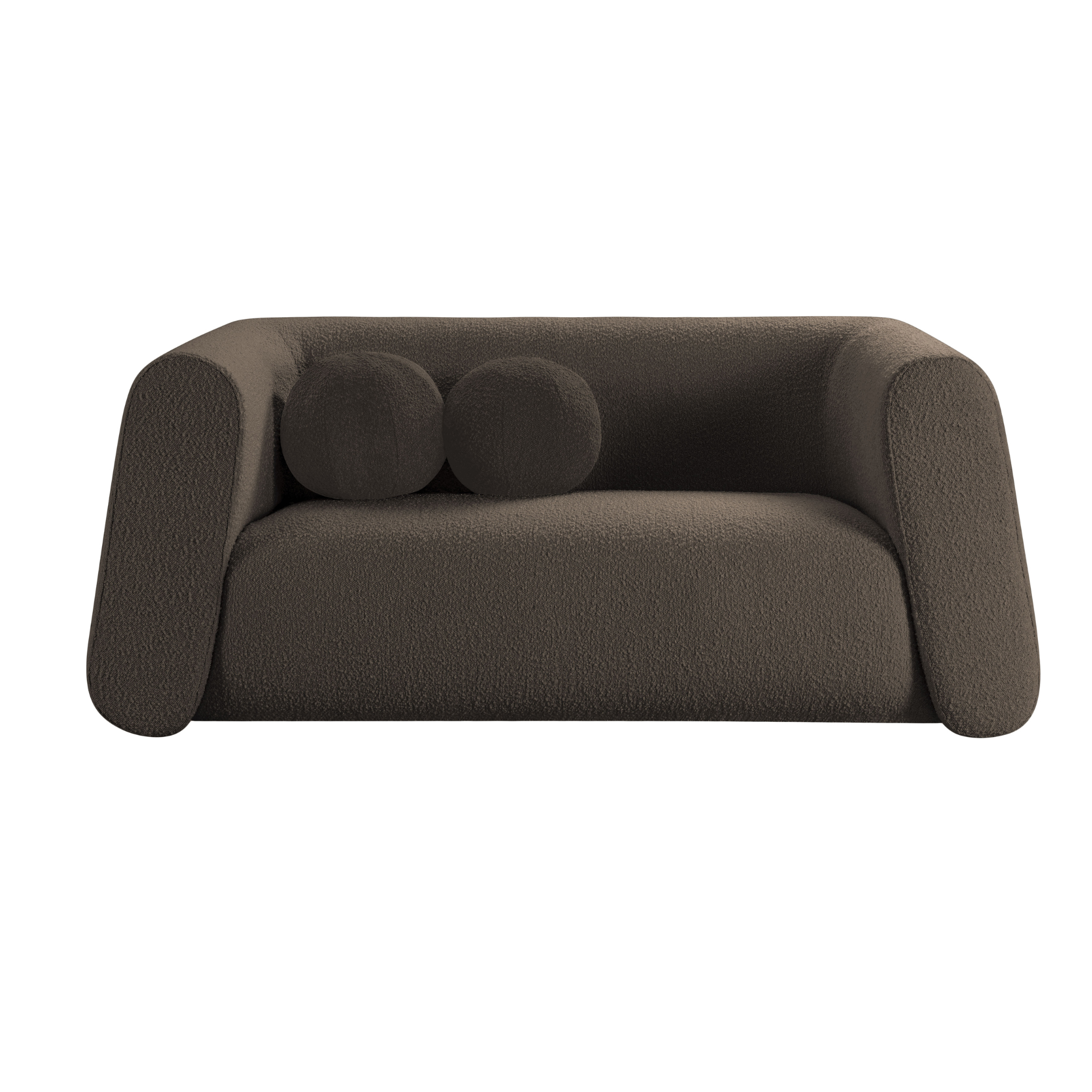 Abbott Boucle Upholstered Loveseat