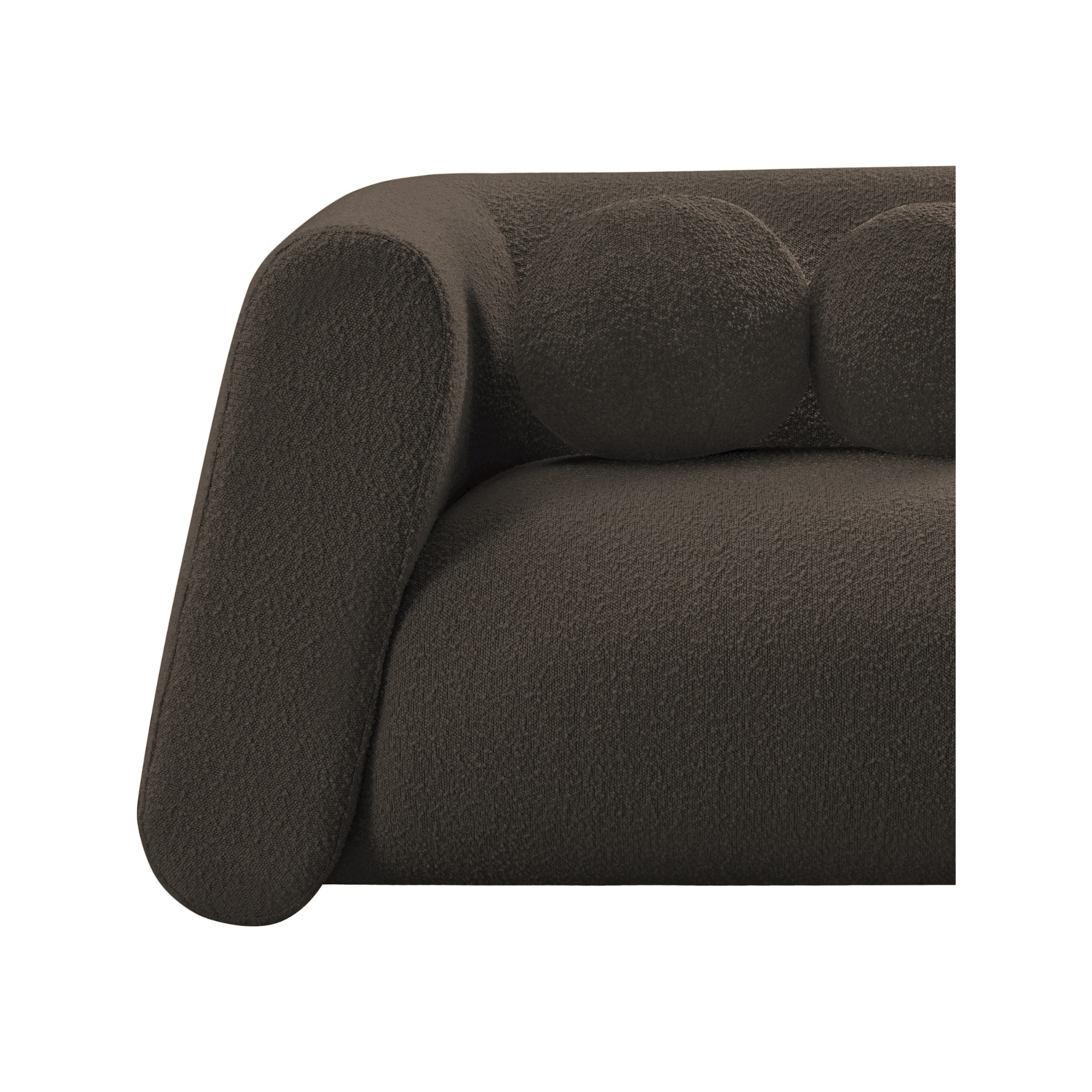 Abbott Boucle Upholstered Sofa