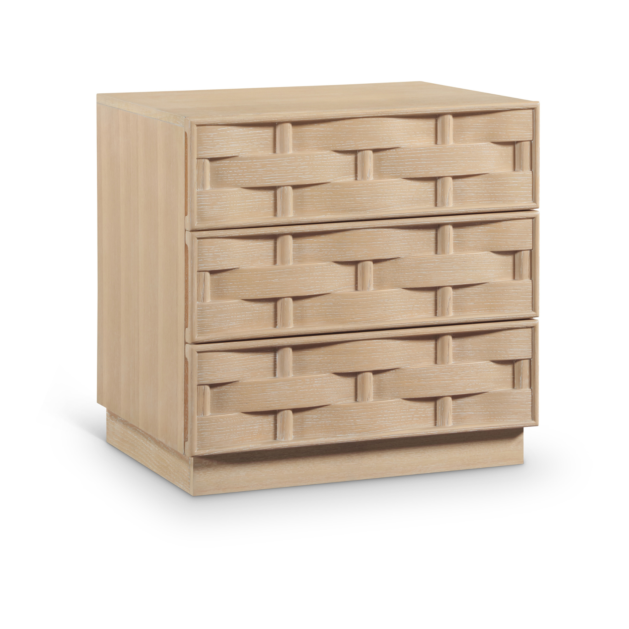 Weaver Oak Veneer Nightstand