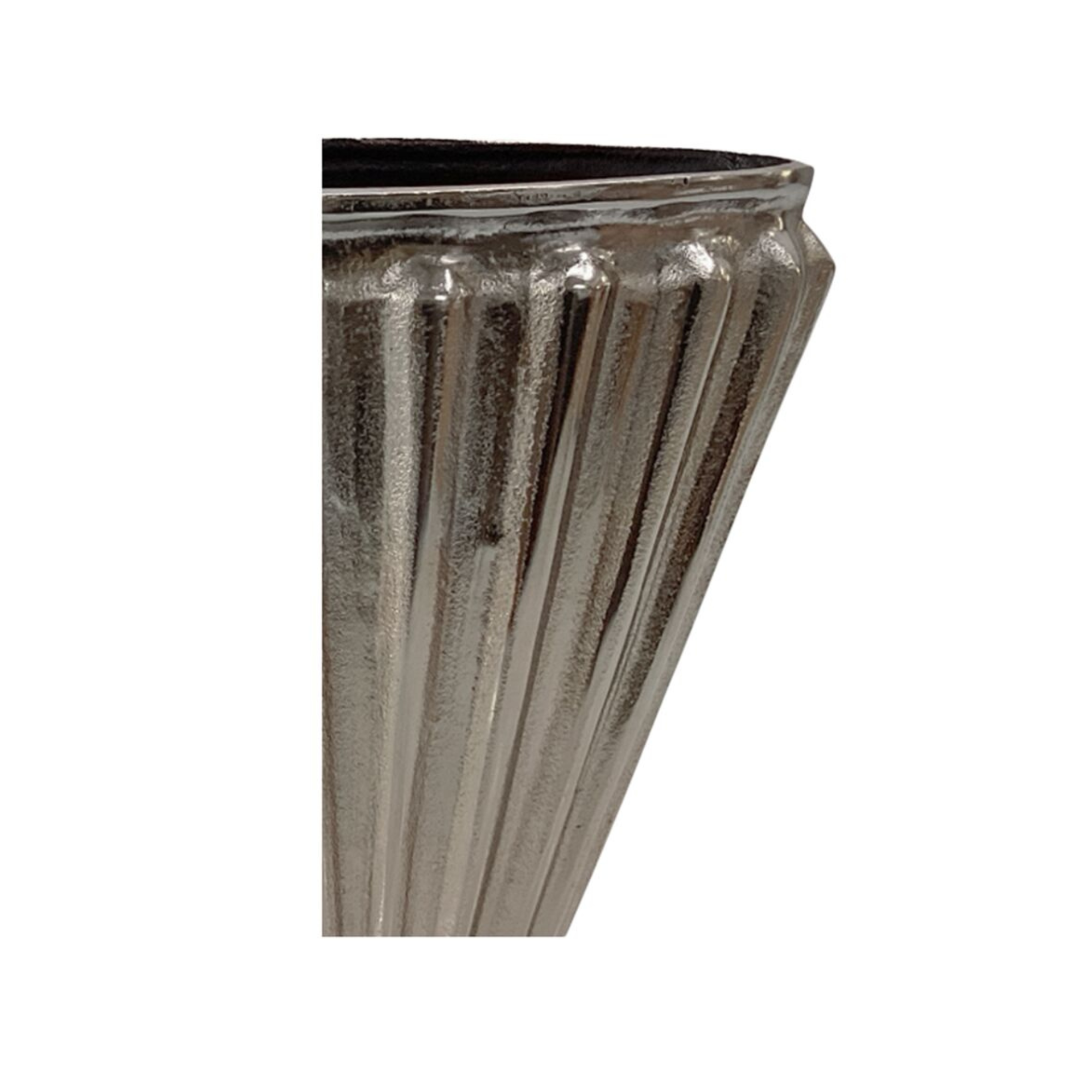 Jade Cast Aluminum Vase