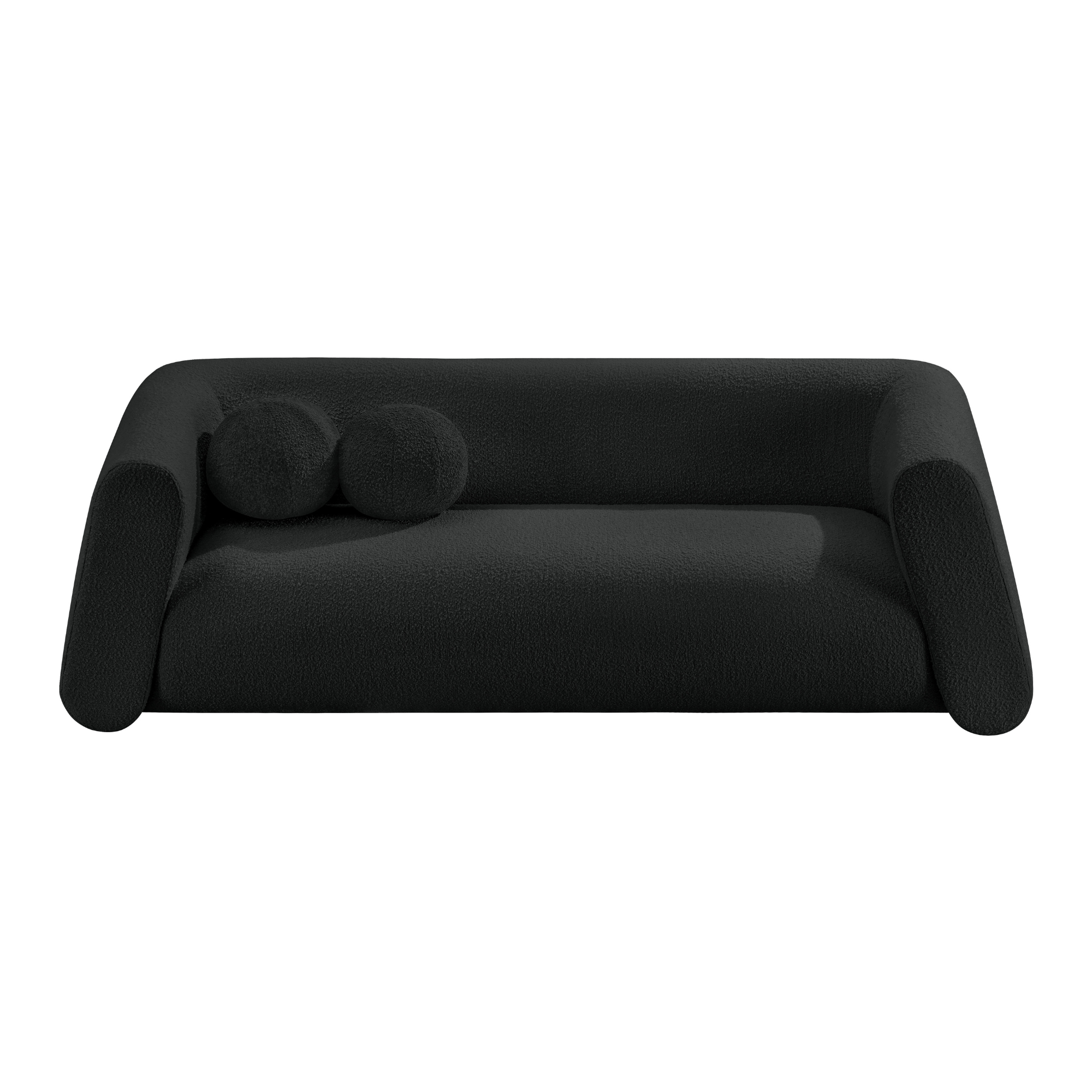 Abbott Boucle Upholstered Sofa