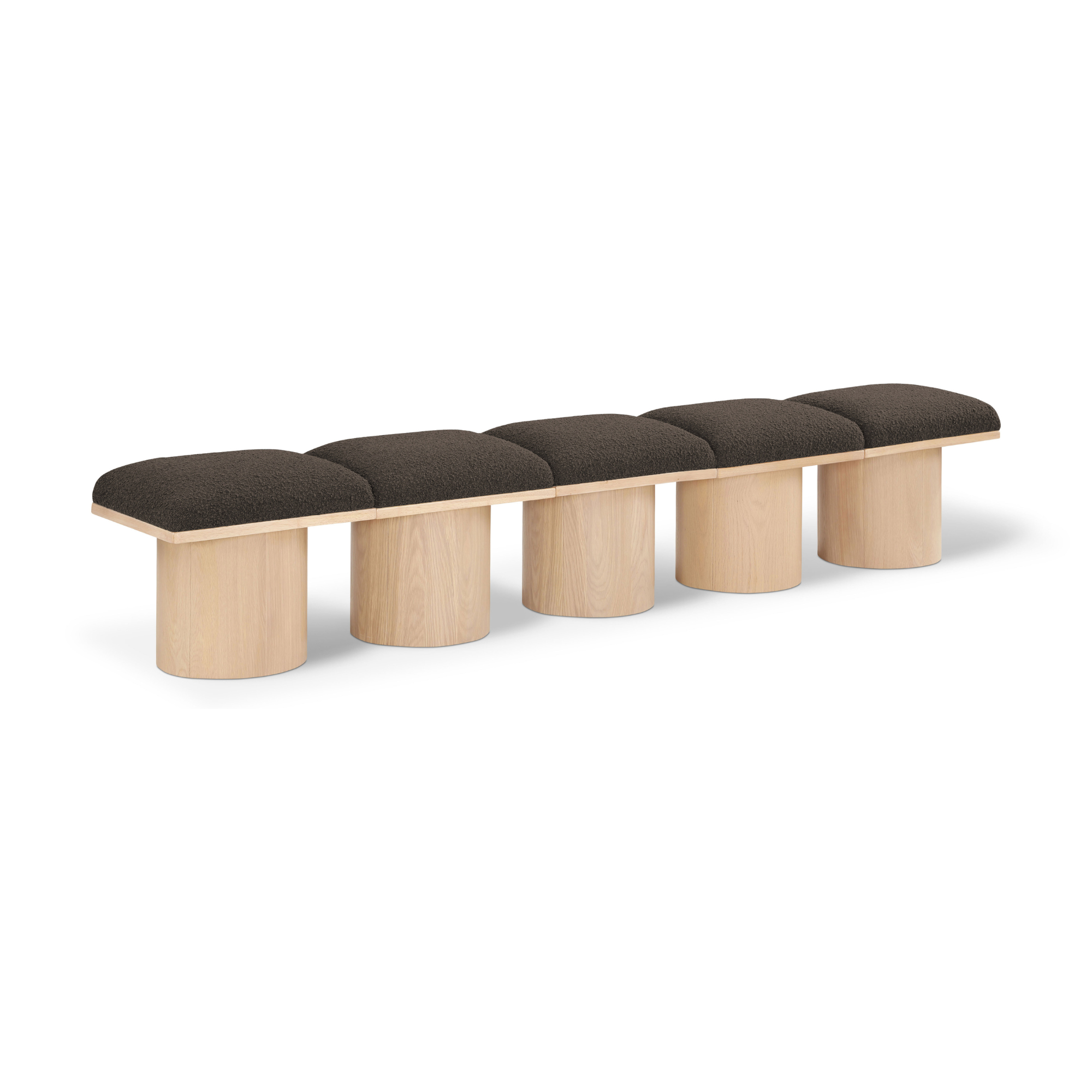Pavaro Boucle 5pc Modular Bench