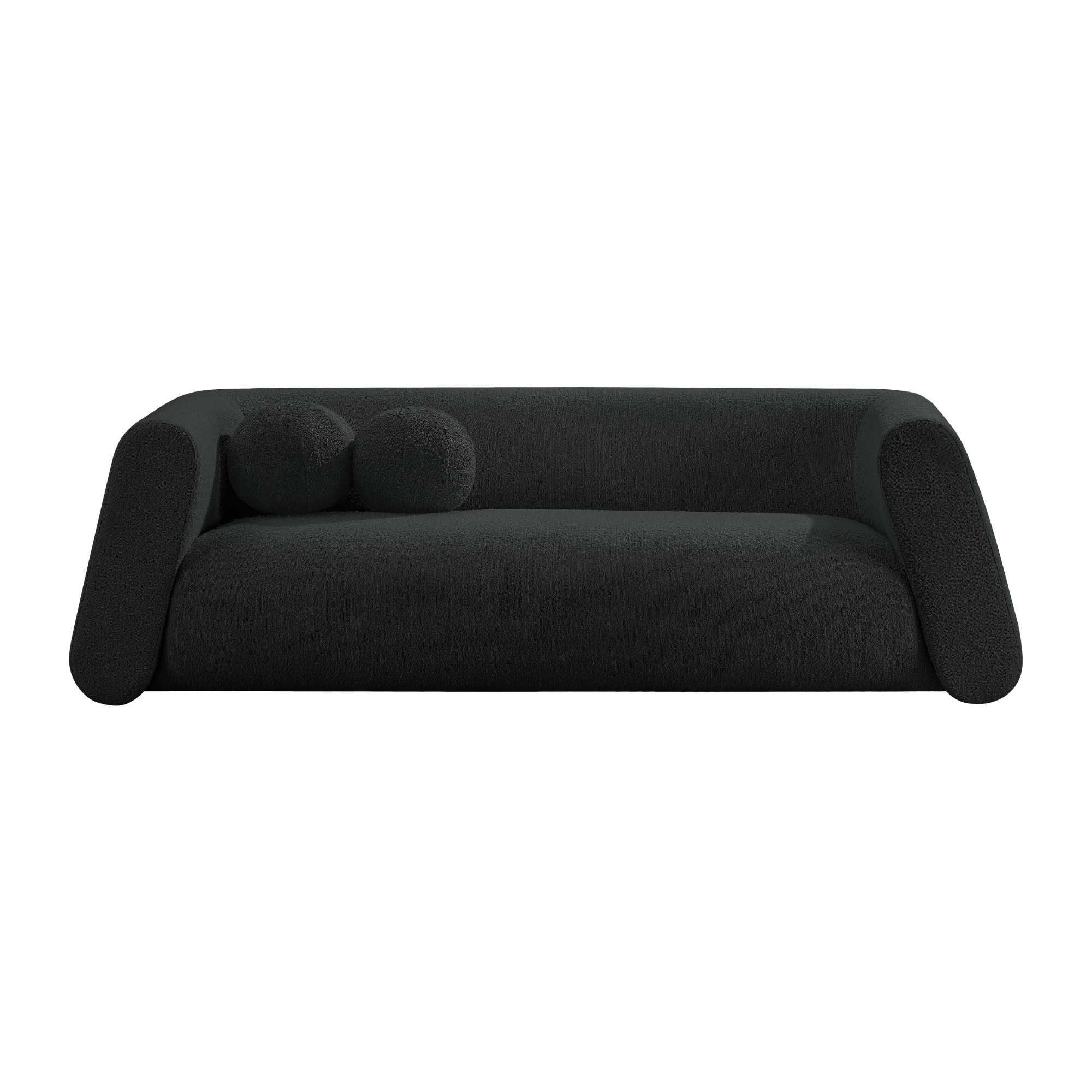 Abbott Boucle Upholstered Sofa