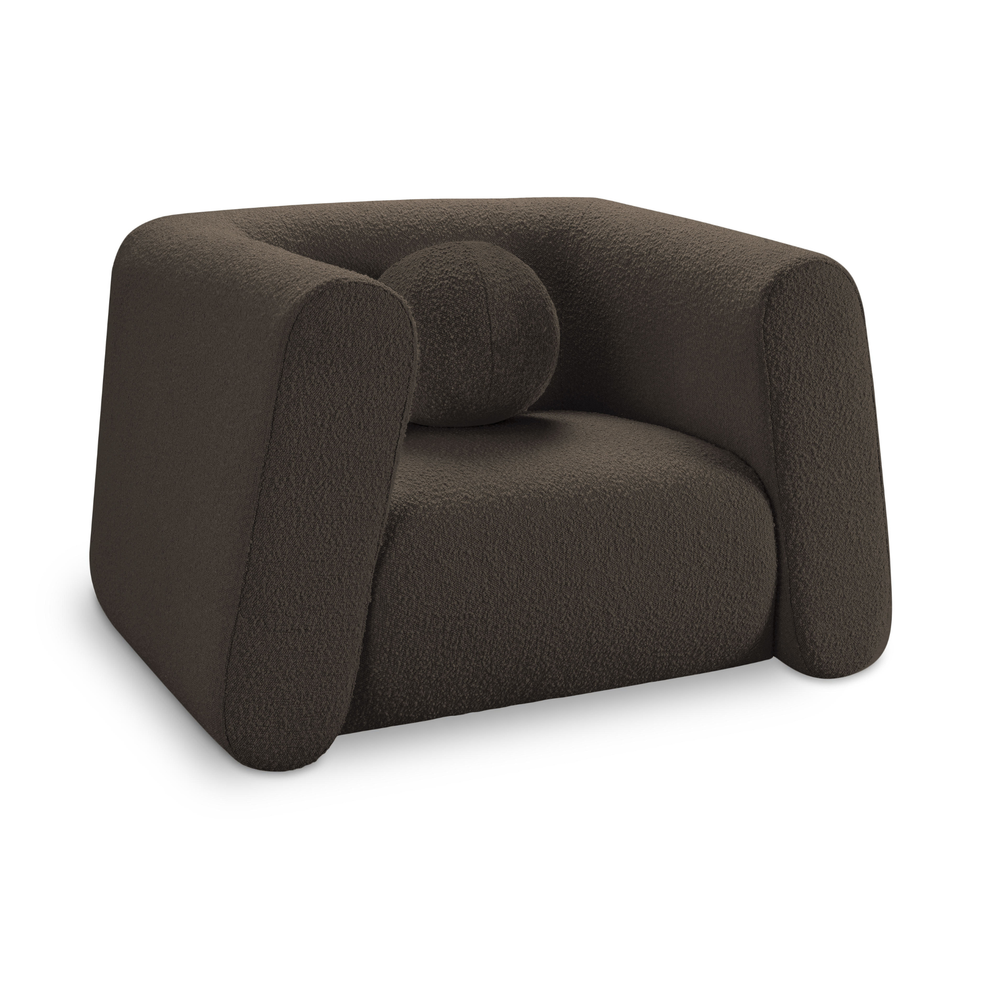Abbott Boucle Upholstered Chair