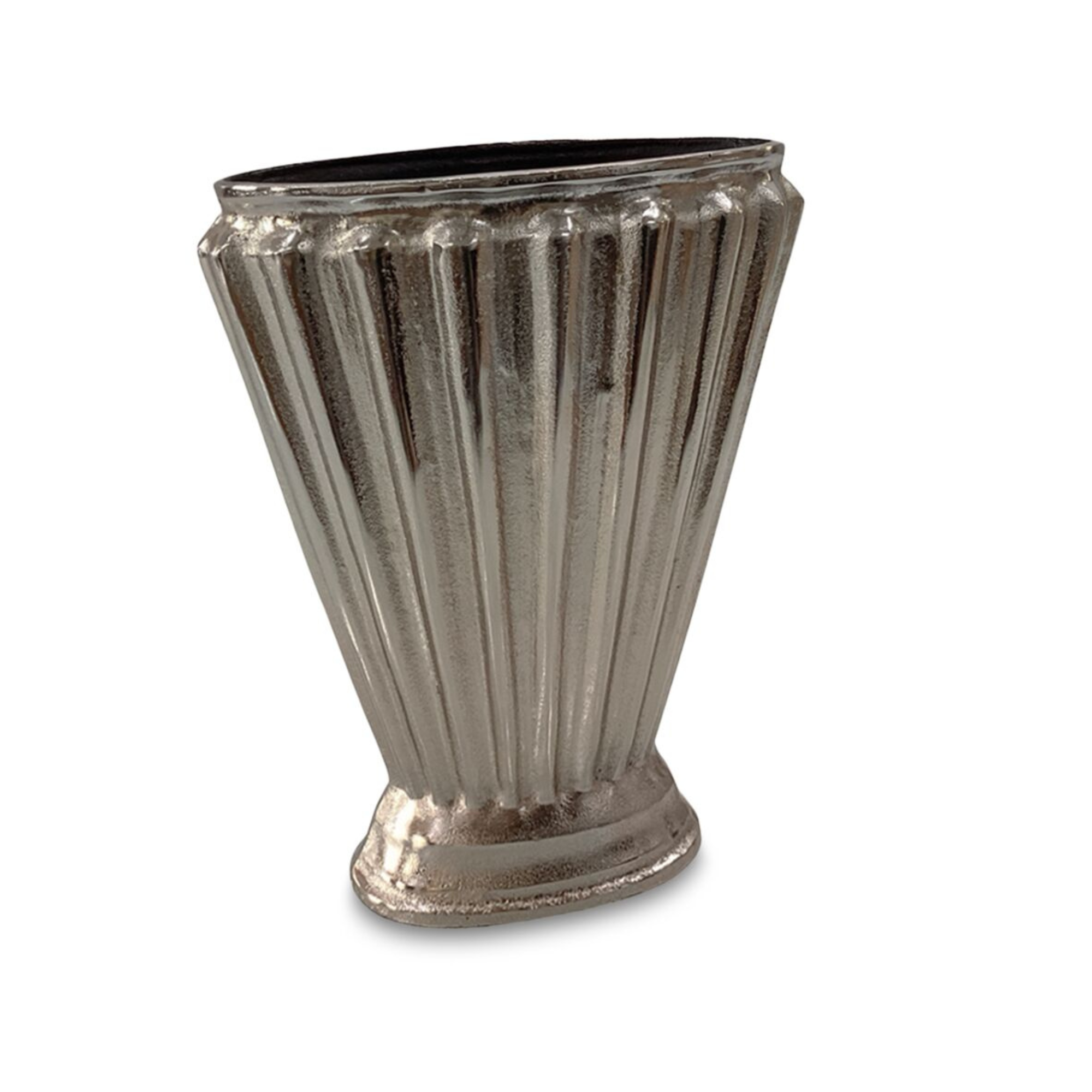 Jade Cast Aluminum Vase