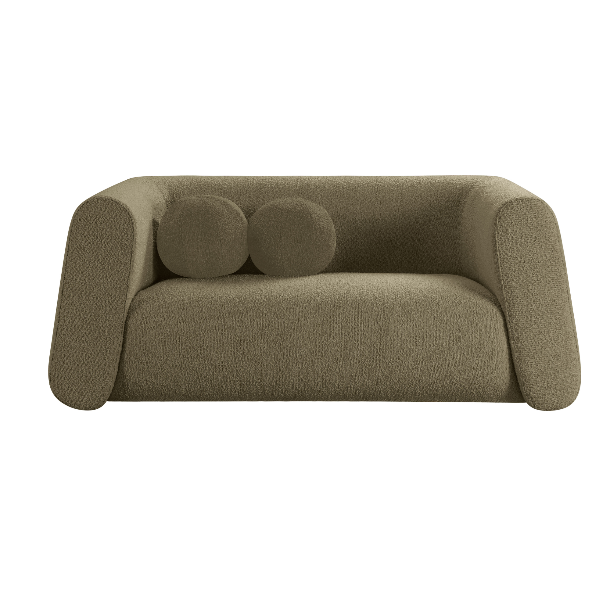 Abbott Boucle Upholstered Loveseat