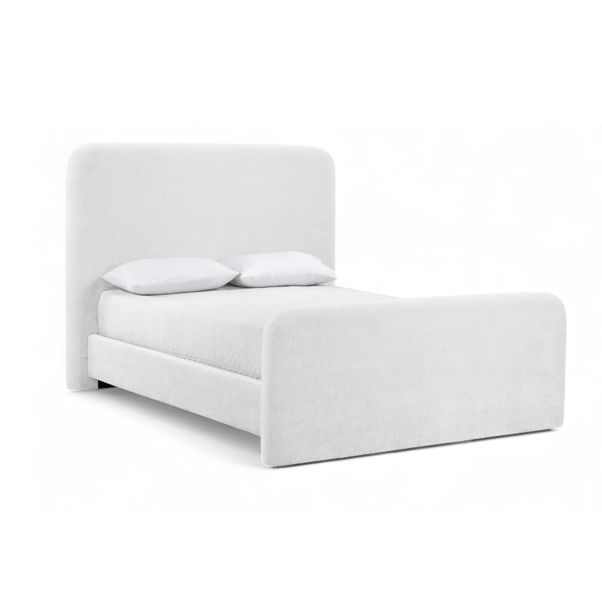 Sable Fabric Bed-Beds + Headboards-StyleMeGHD