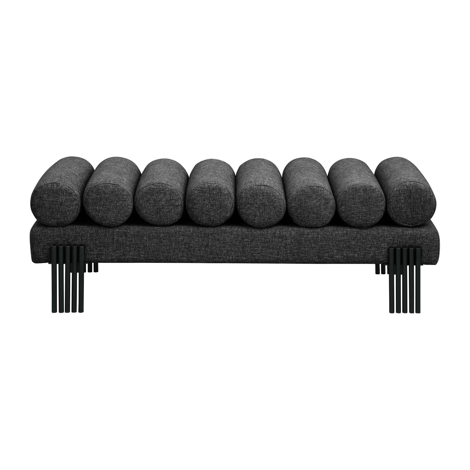 Akela Linen Upholstered Bench