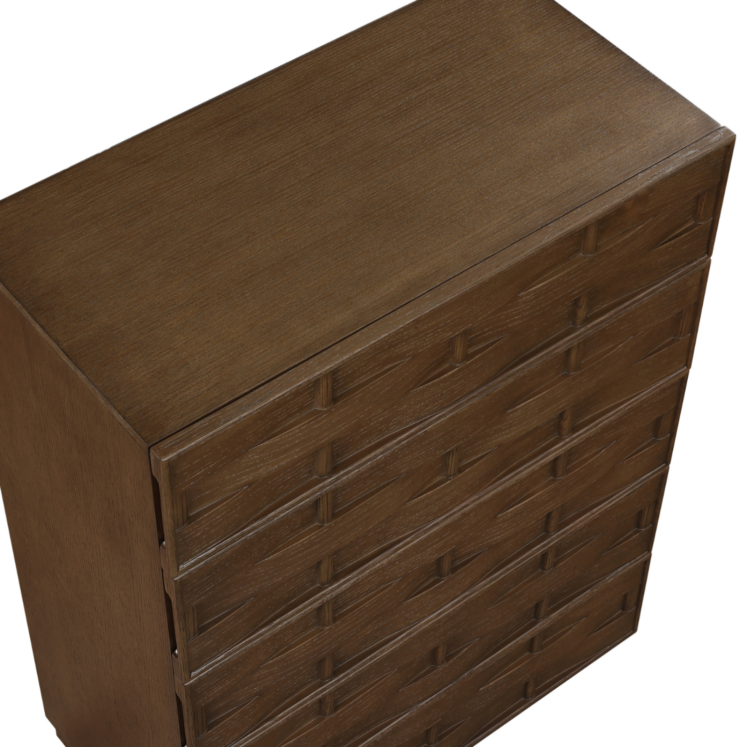 Weaver Oak Veneer Chest